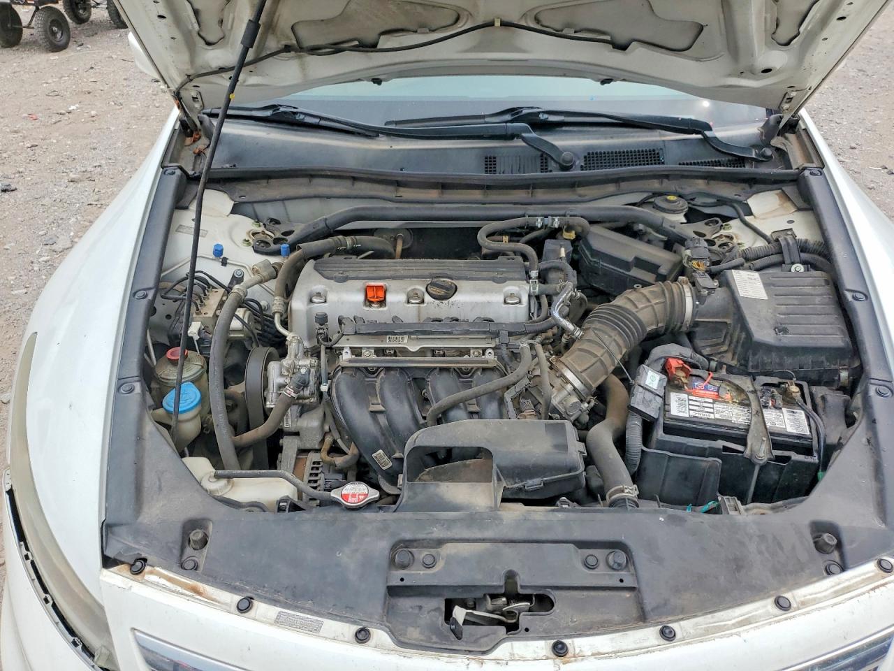 2011 Honda Accord Lx-s White vin: 1HGCS1B30BA009378