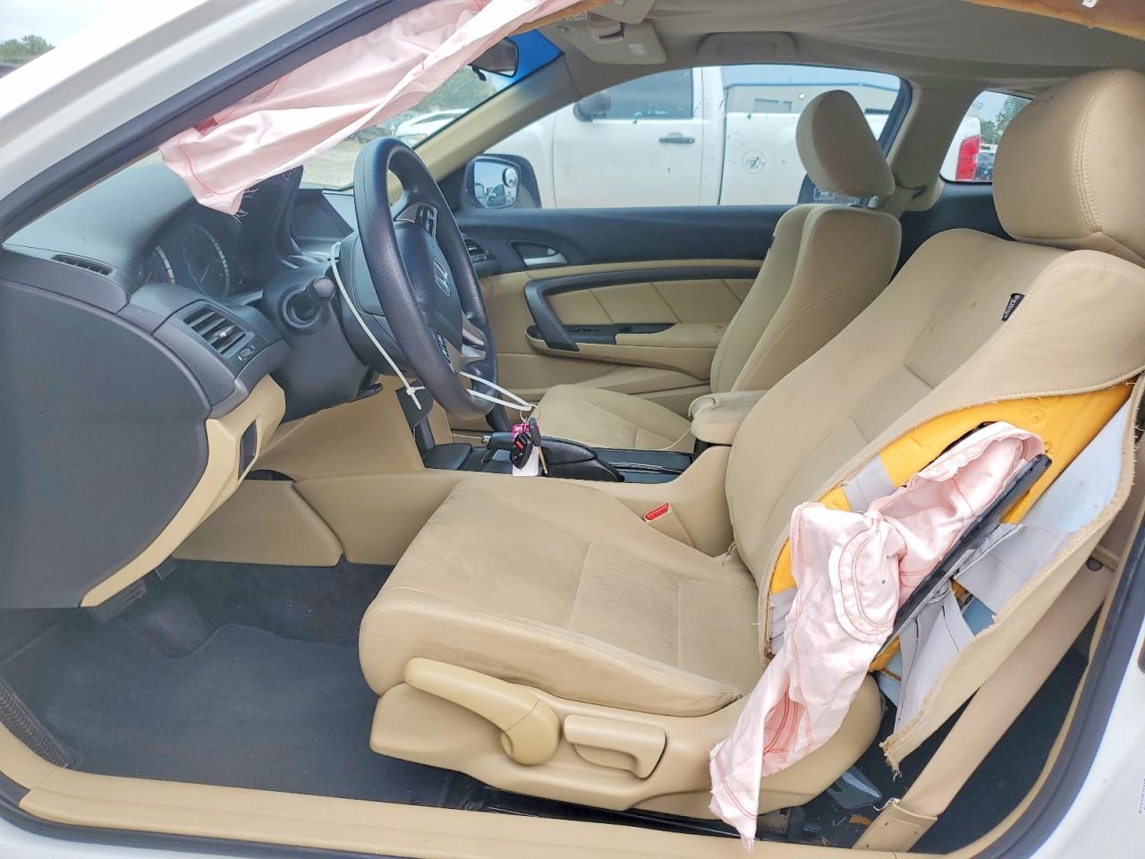 2011 Honda Accord Lx-s White vin: 1HGCS1B30BA009378