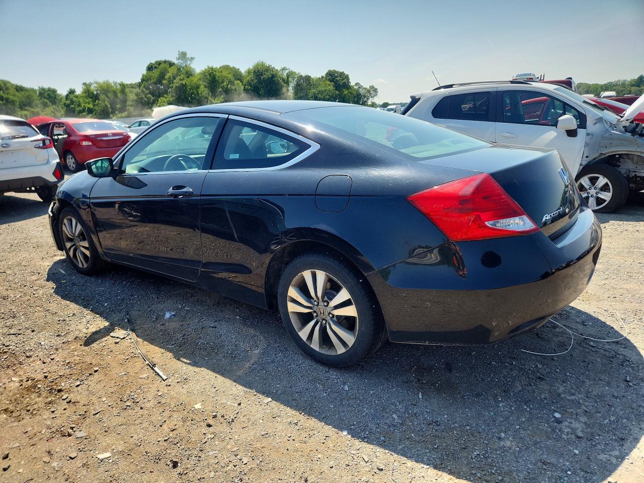 2012 Honda Accord Lx Black vin: 1HGCS1B30CA004098