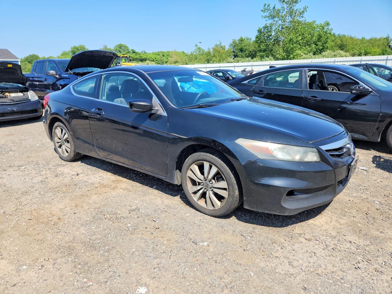 2012 Honda Accord Lx Black vin: 1HGCS1B30CA004098