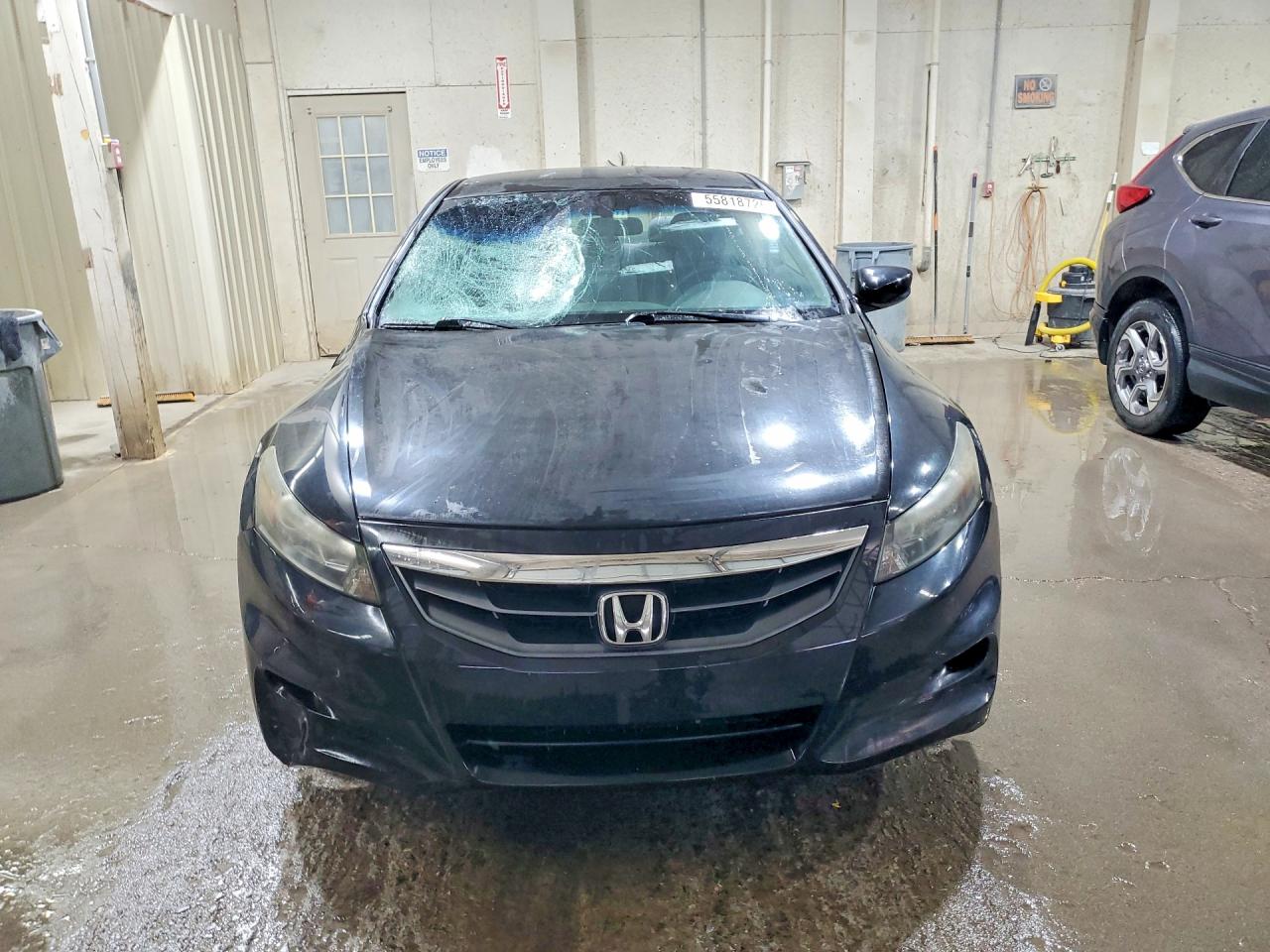 2012 Honda Accord Lx Black vin: 1HGCS1B30CA020298