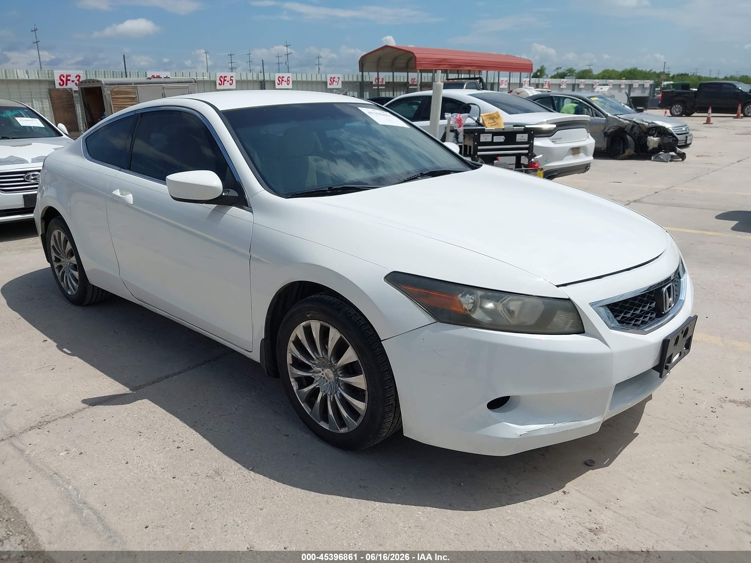 2010 Honda Accord 2.4 Lx-s White vin: 1HGCS1B31AA019772
