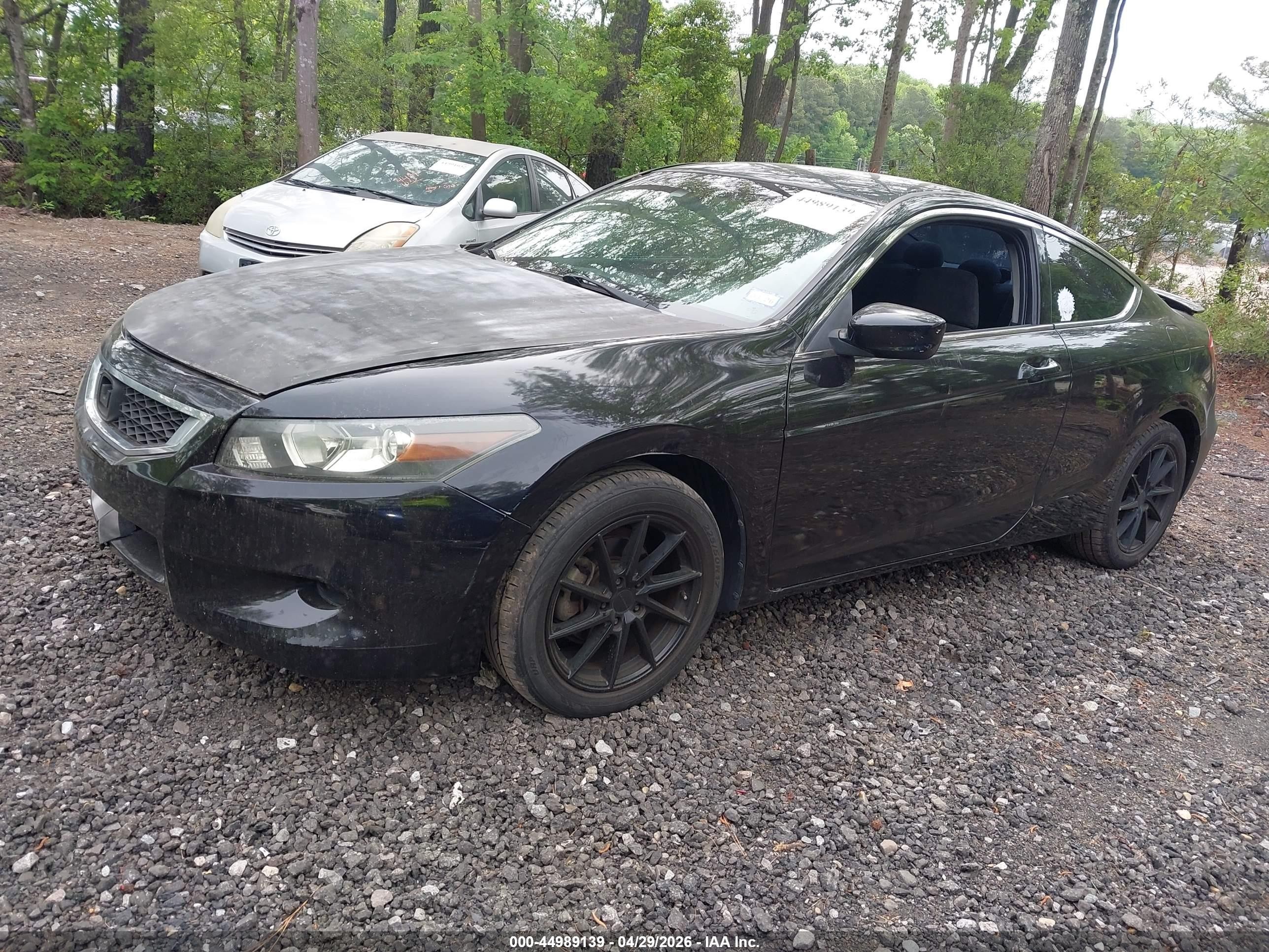 2010 Honda Accord 2.4 Lx-s Black vin: 1HGCS1B31AA020906