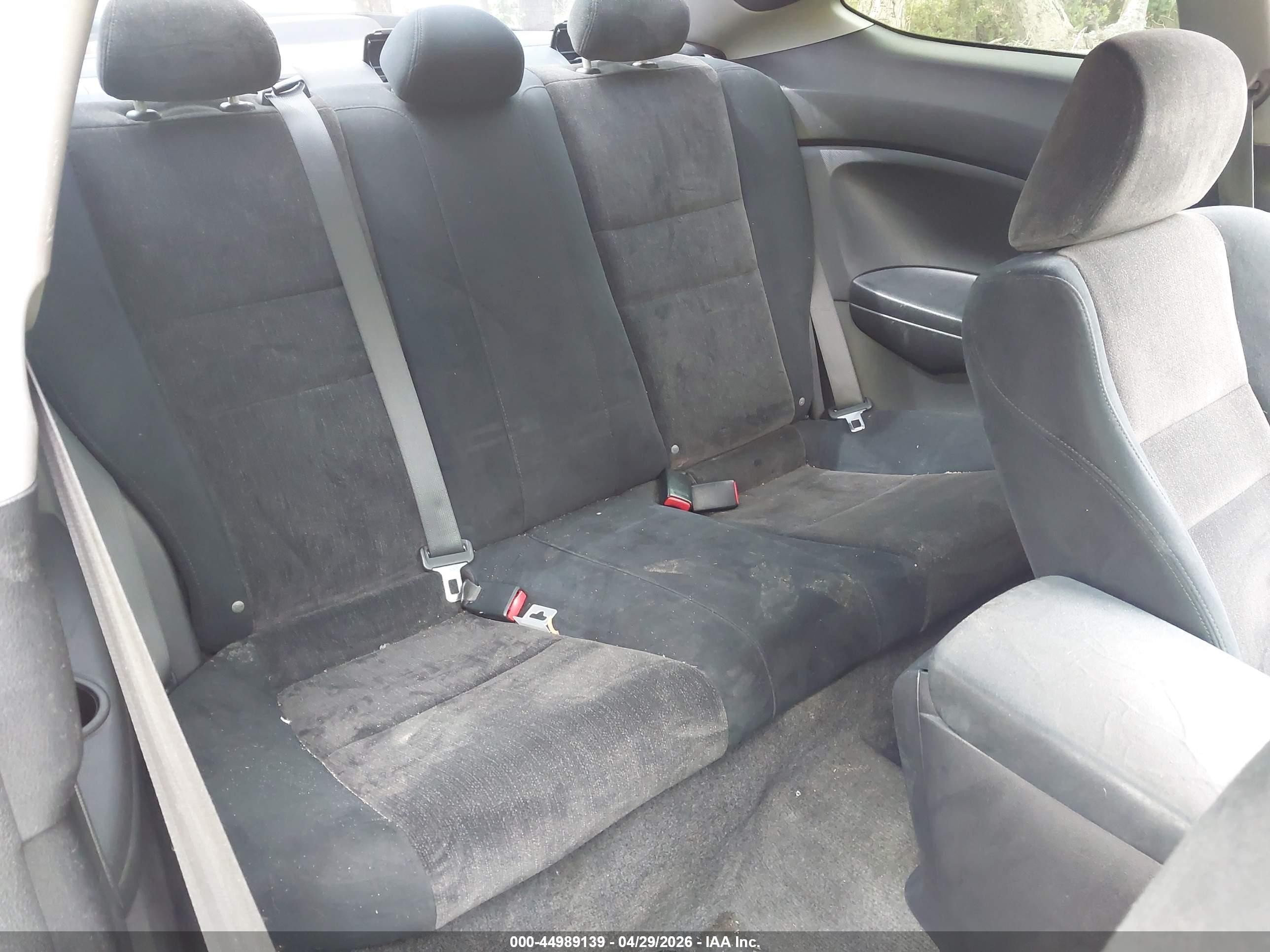 2010 Honda Accord 2.4 Lx-s Black vin: 1HGCS1B31AA020906
