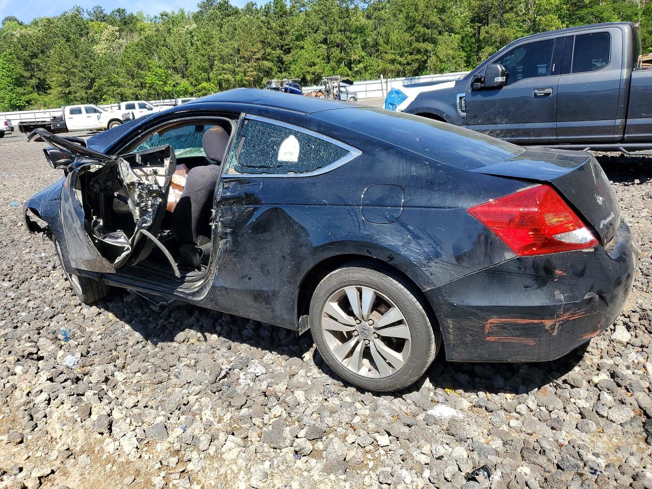 2012 Honda Accord Lx Black vin: 1HGCS1B31CA010279