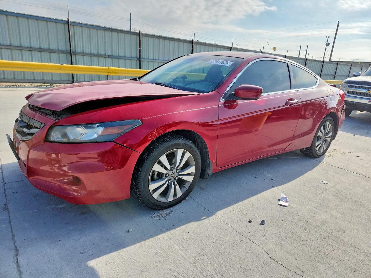2011 Honda Accord Lx-s Red vin: 1HGCS1B32BA012038
