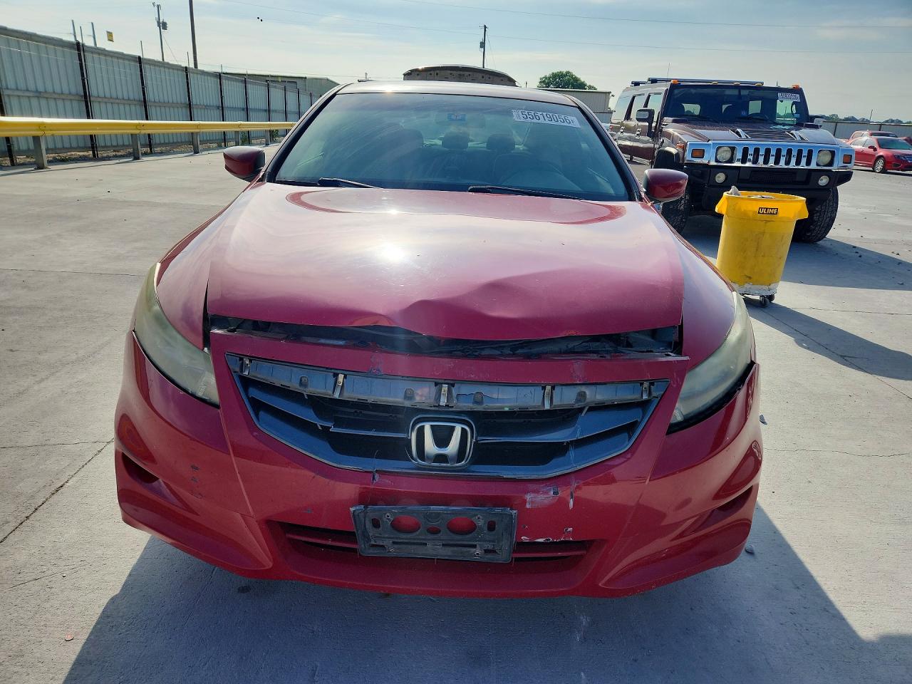 2011 Honda Accord Lx-s Red vin: 1HGCS1B32BA012038