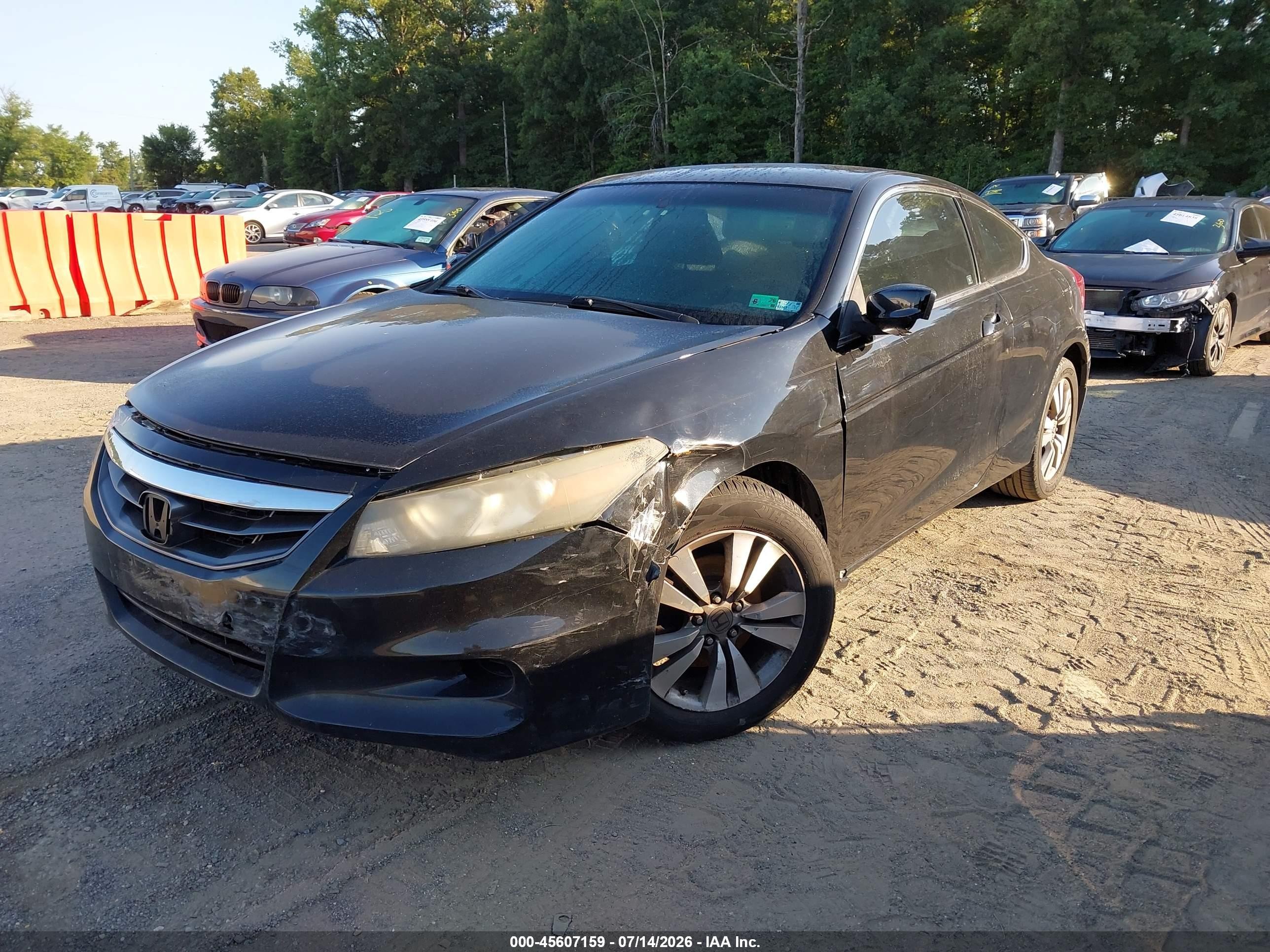 2012 Honda Accord 2.4 Lx-s Черный vin: 1HGCS1B32CA001803