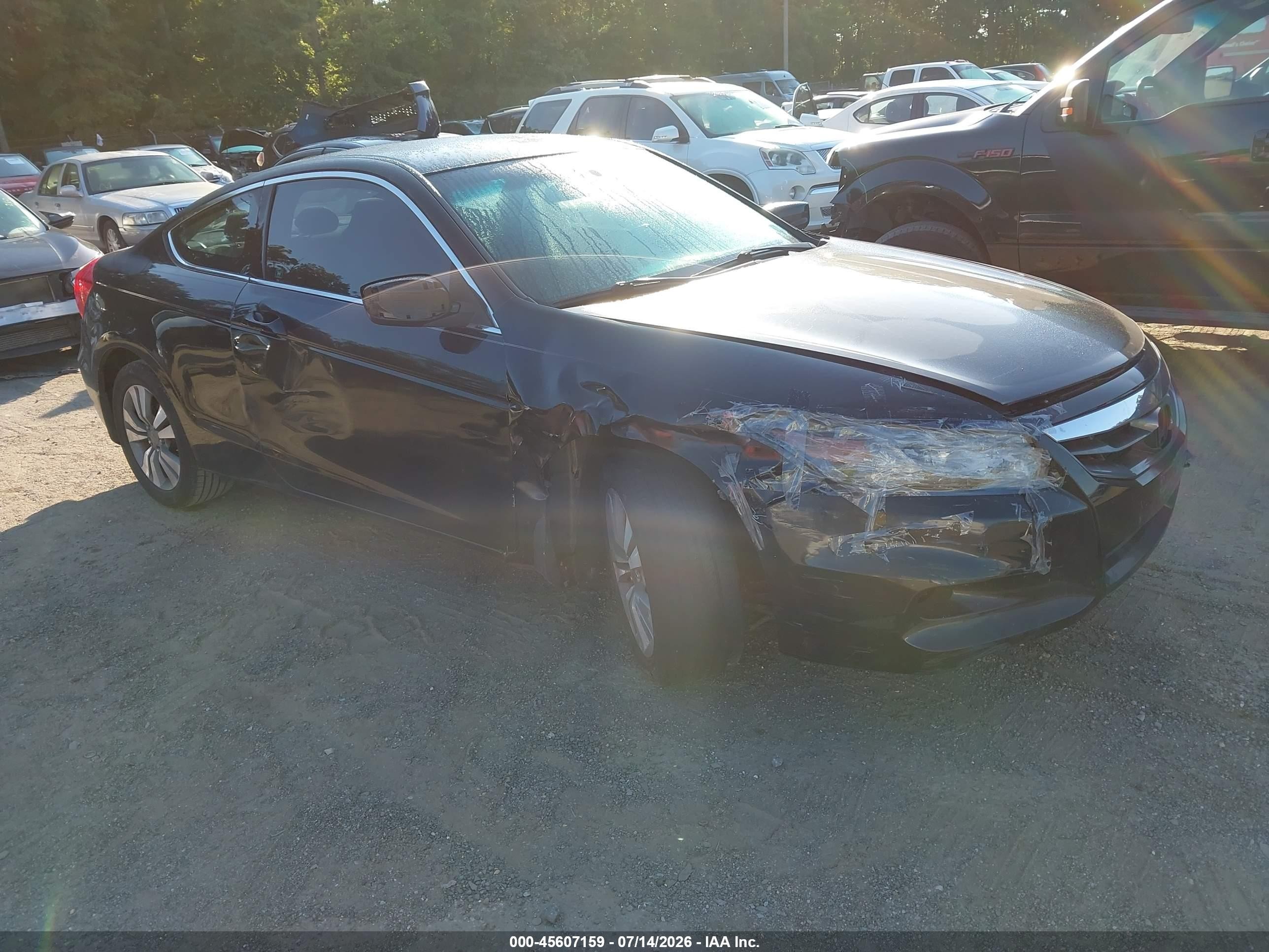 2012 Honda Accord 2.4 Lx-s Черный vin: 1HGCS1B32CA001803