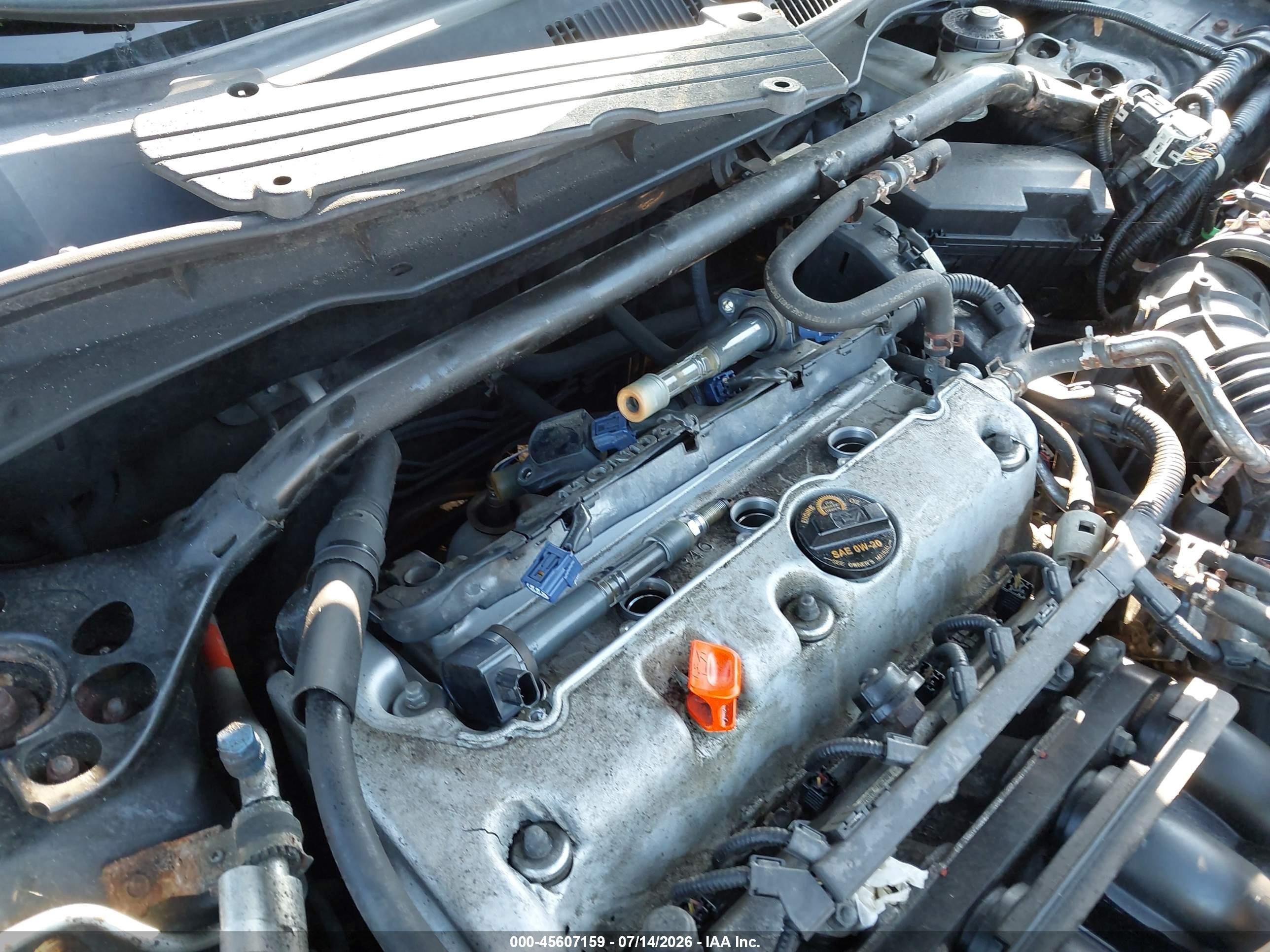 2012 Honda Accord 2.4 Lx-s Черный vin: 1HGCS1B32CA001803