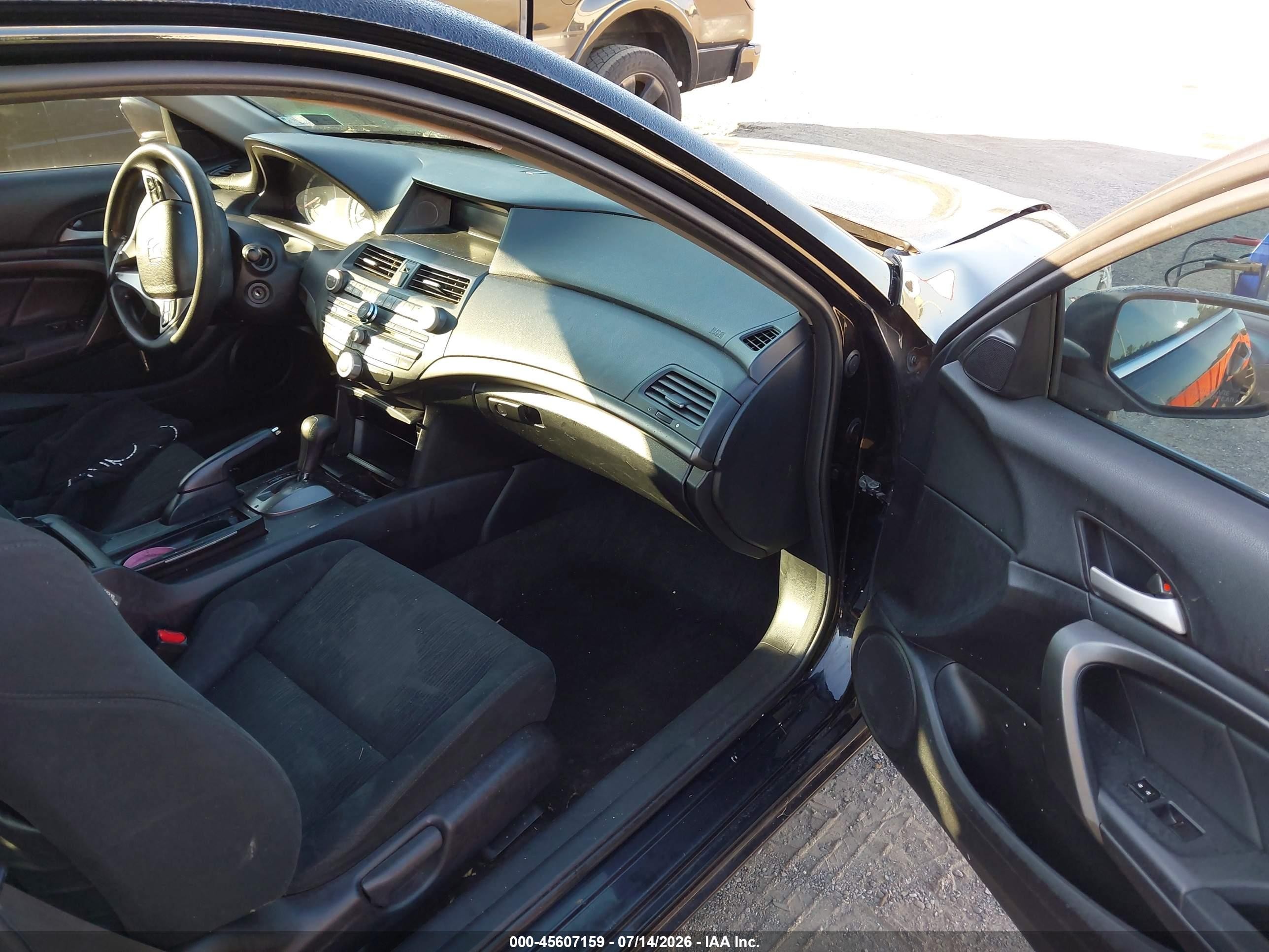 2012 Honda Accord 2.4 Lx-s Черный vin: 1HGCS1B32CA001803