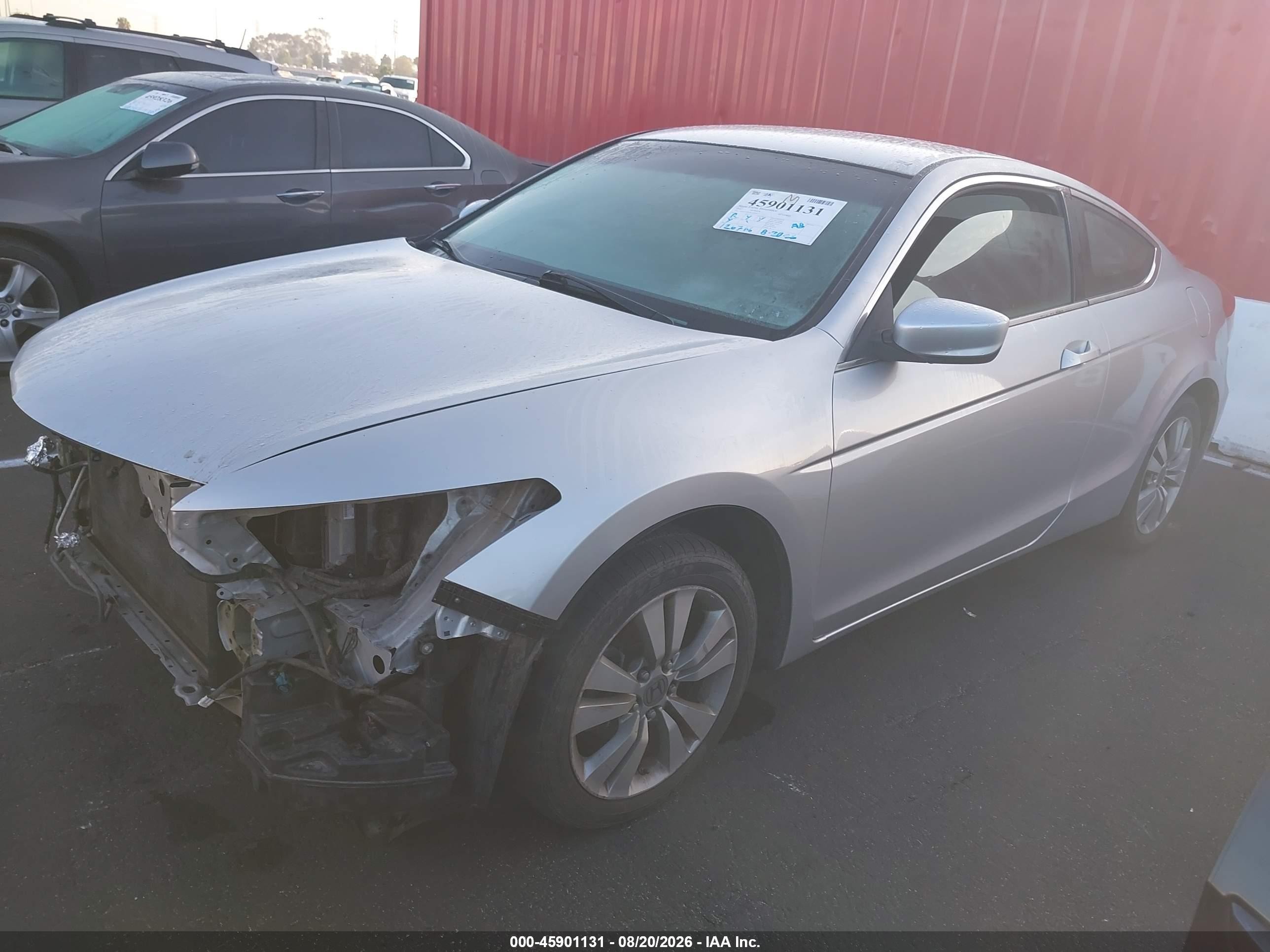 2012 Honda Accord 2.4 Lx-s Серебряный vin: 1HGCS1B32CA002675