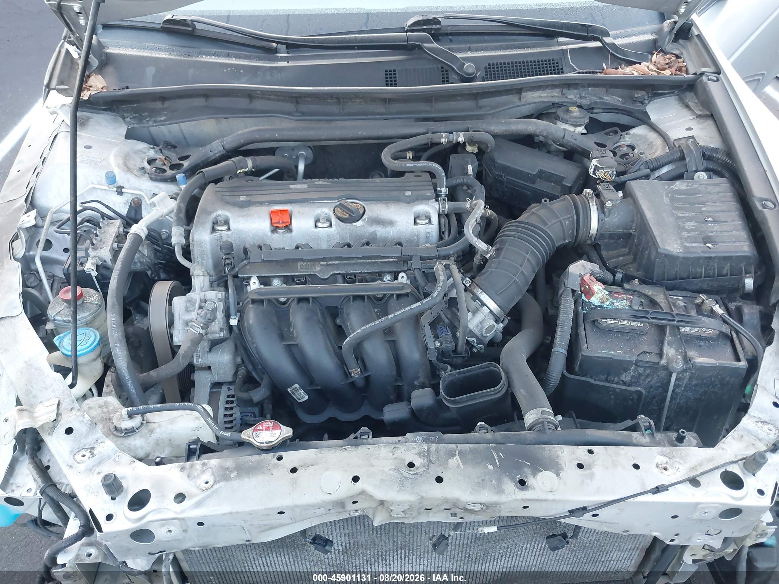 2012 Honda Accord 2.4 Lx-s Серебряный vin: 1HGCS1B32CA002675