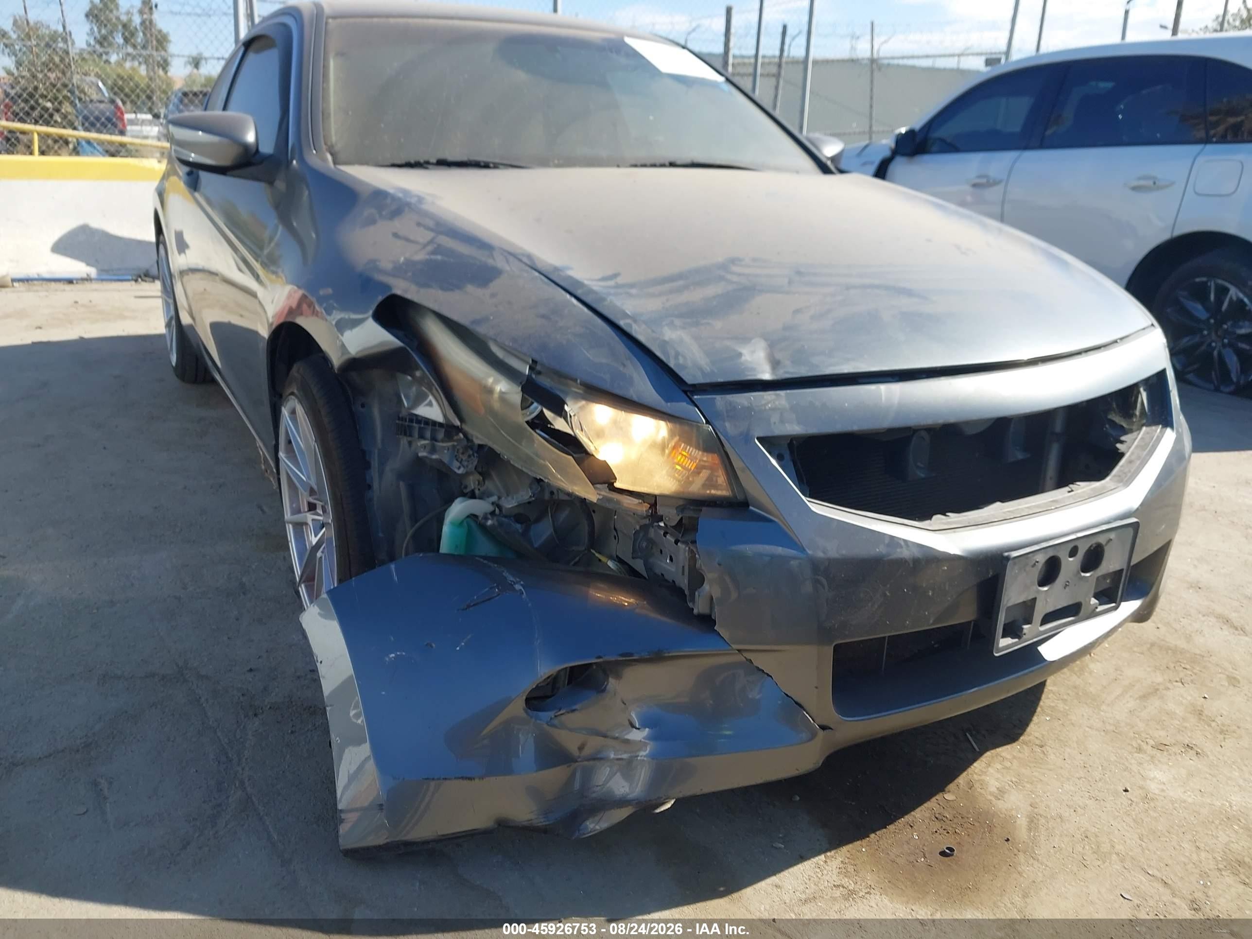 2010 Honda Accord 2.4 Lx-s Gray vin: 1HGCS1B33AA006845