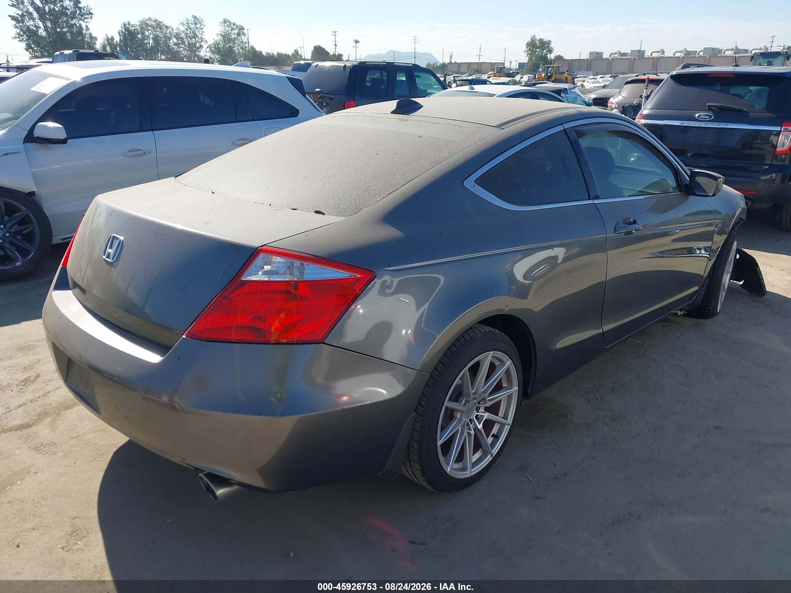 2010 Honda Accord 2.4 Lx-s Gray vin: 1HGCS1B33AA006845