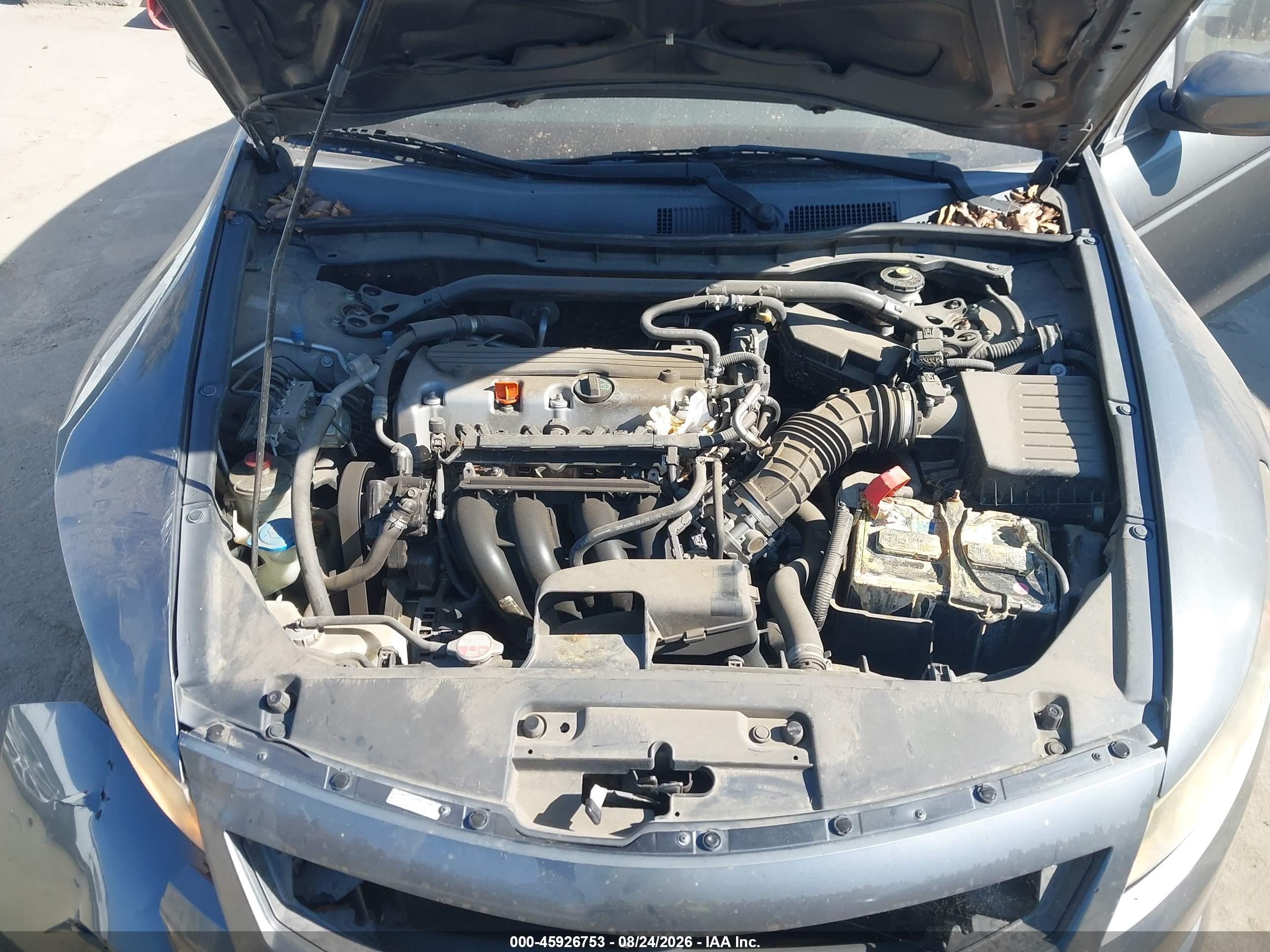 2010 Honda Accord 2.4 Lx-s Gray vin: 1HGCS1B33AA006845