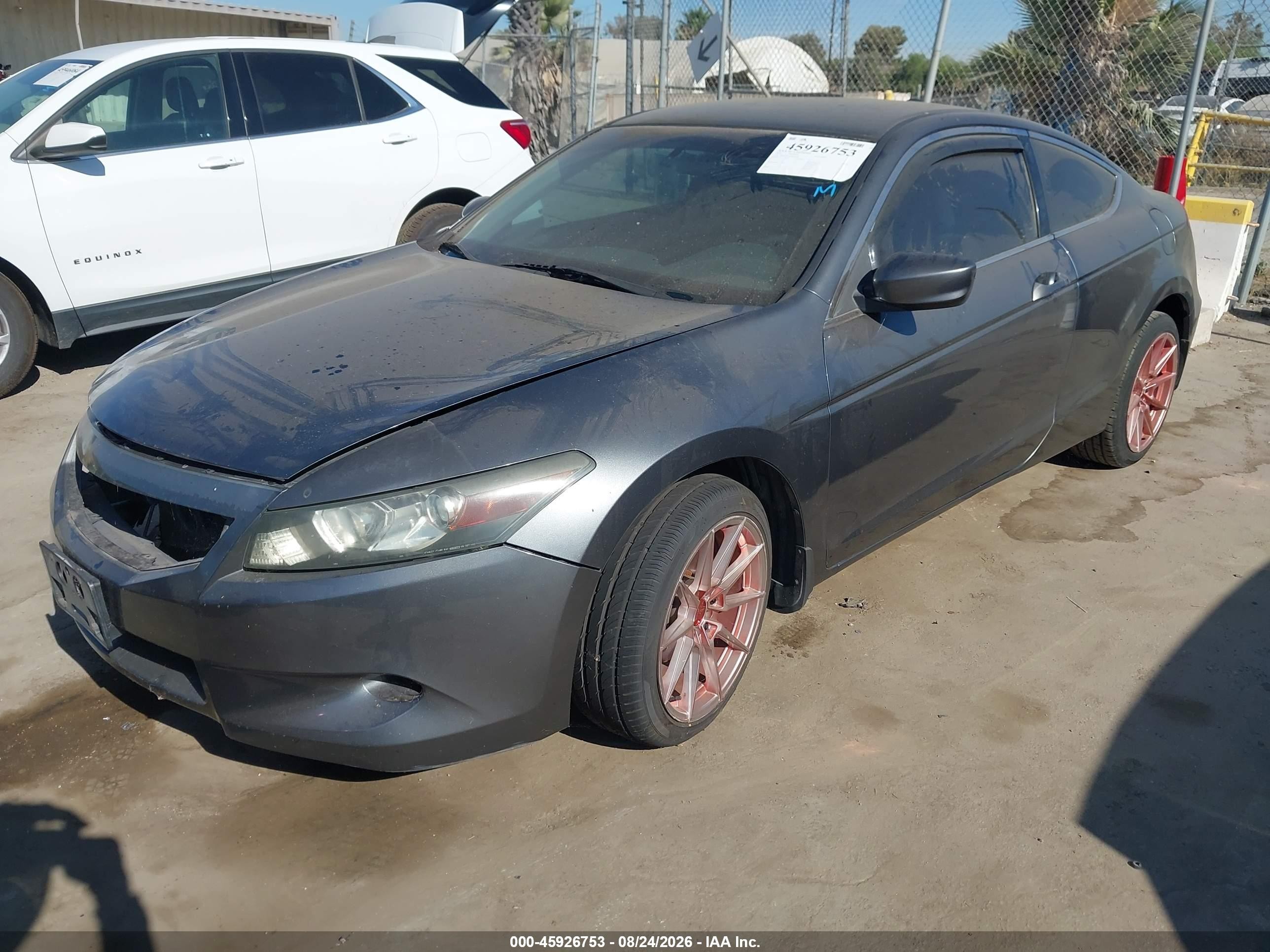 2010 Honda Accord 2.4 Lx-s Gray vin: 1HGCS1B33AA006845