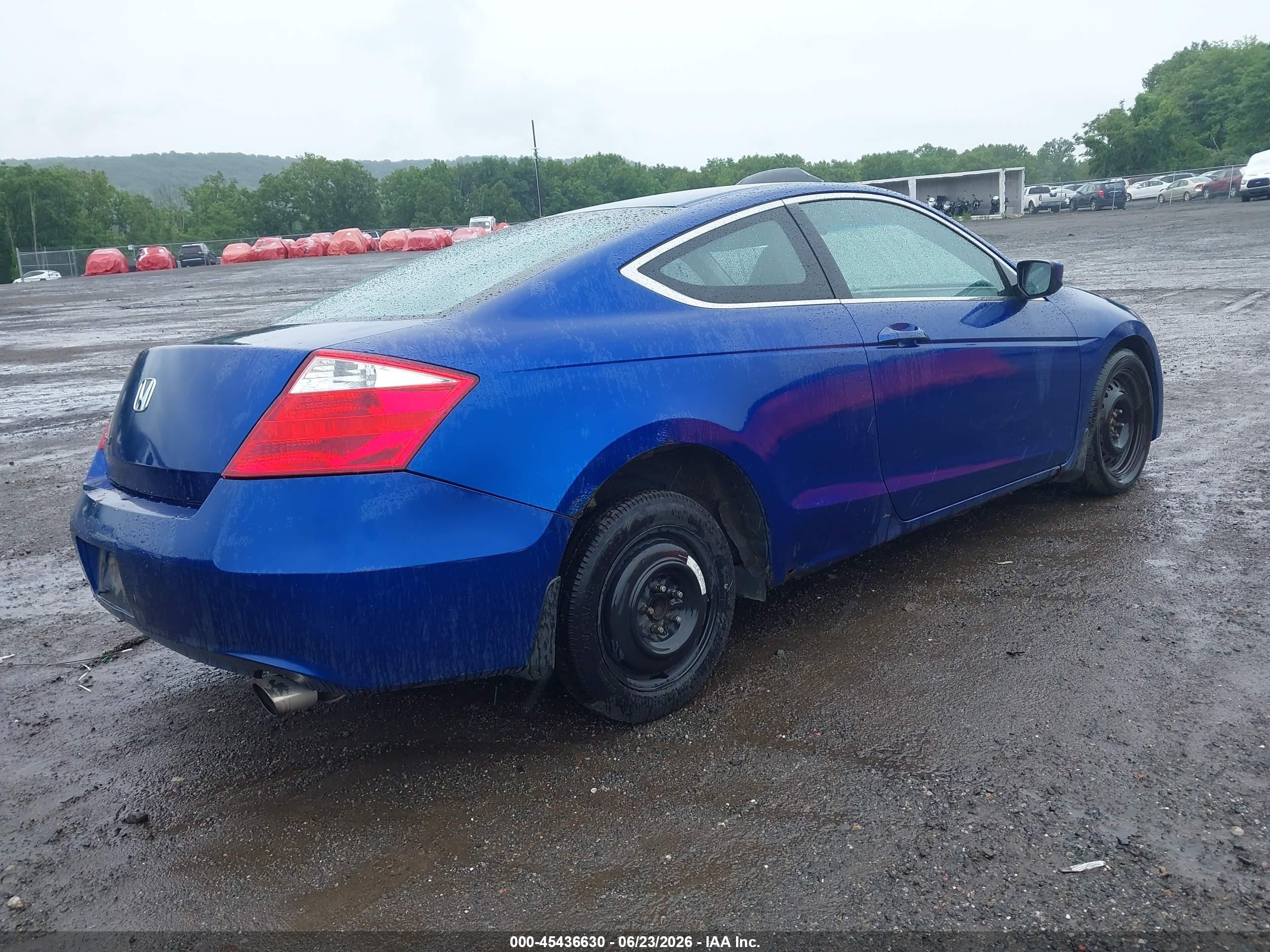 2010 Honda Accord 2.4 Lx-s Blue vin: 1HGCS1B33AA010538