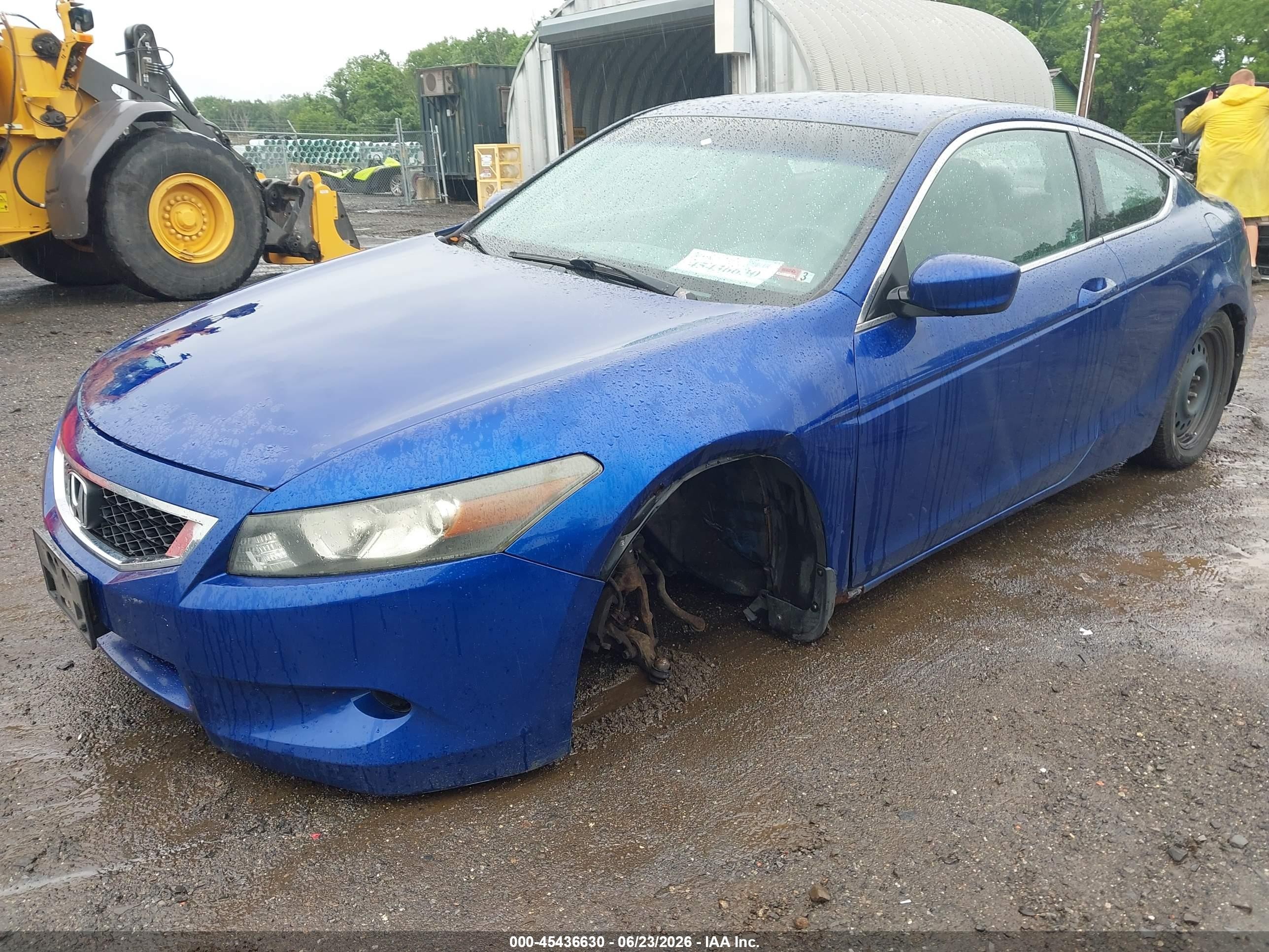 2010 Honda Accord 2.4 Lx-s Blue vin: 1HGCS1B33AA010538