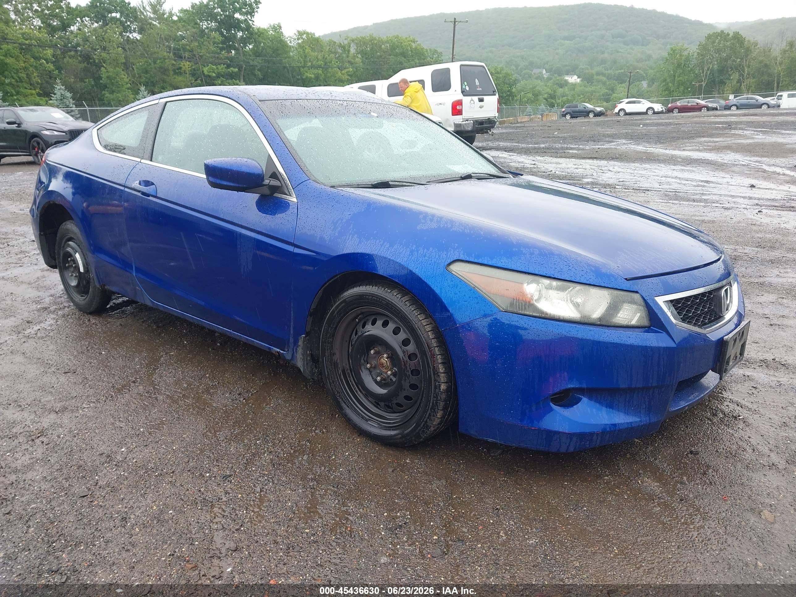 2010 Honda Accord 2.4 Lx-s Blue vin: 1HGCS1B33AA010538