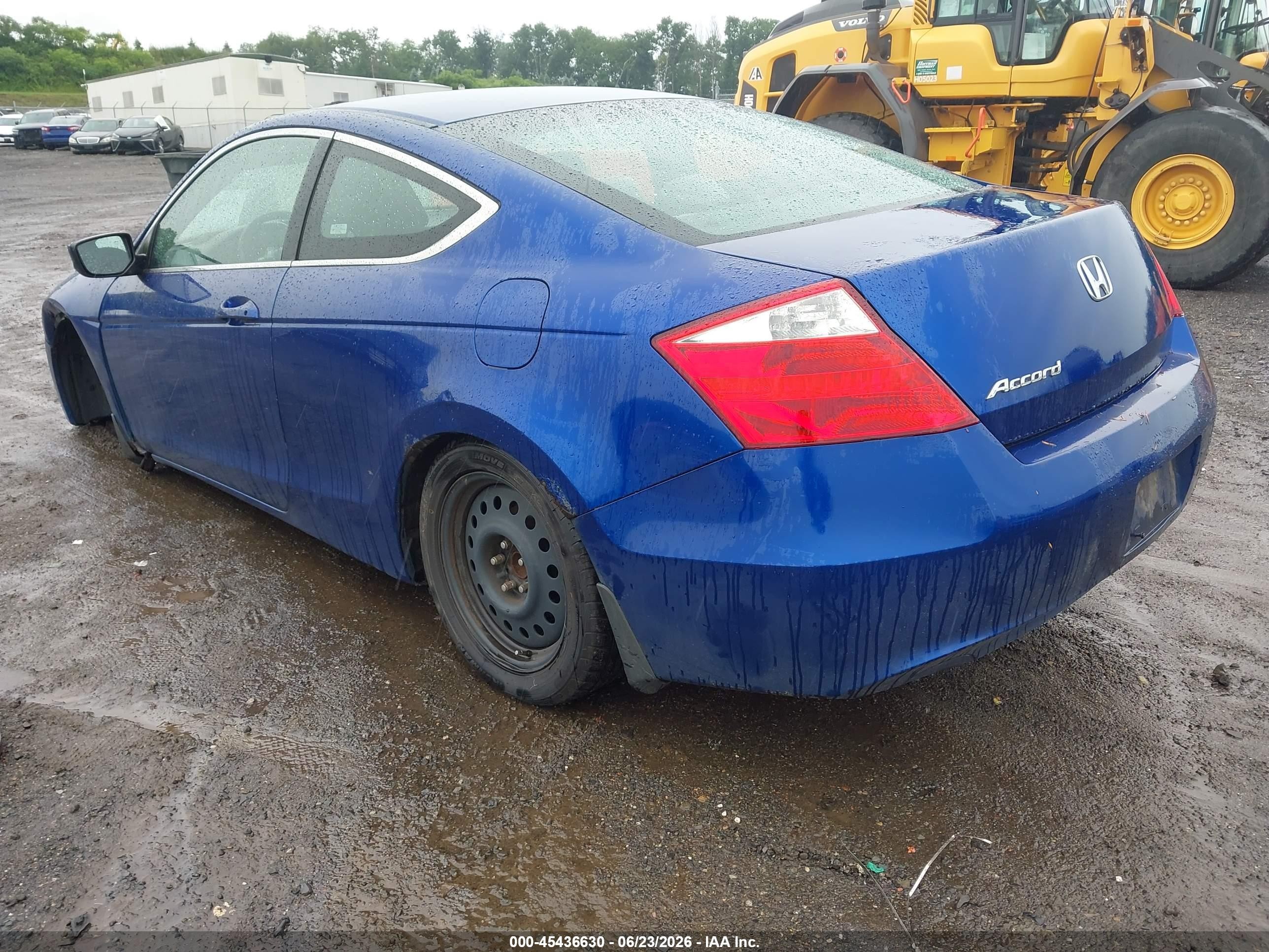 2010 Honda Accord 2.4 Lx-s Blue vin: 1HGCS1B33AA010538