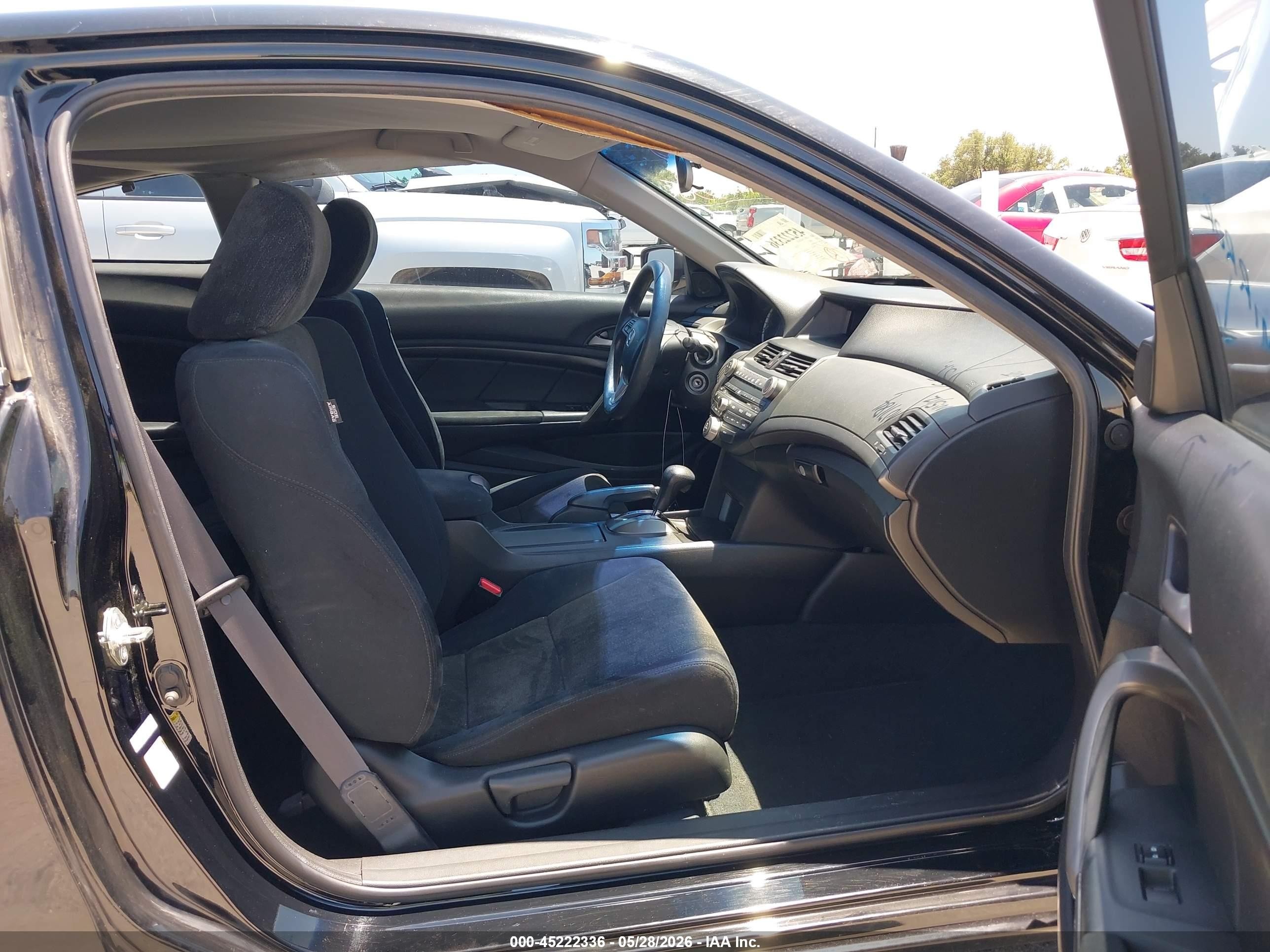 2010 Honda Accord 2.4 Lx-s Black vin: 1HGCS1B34AA002433