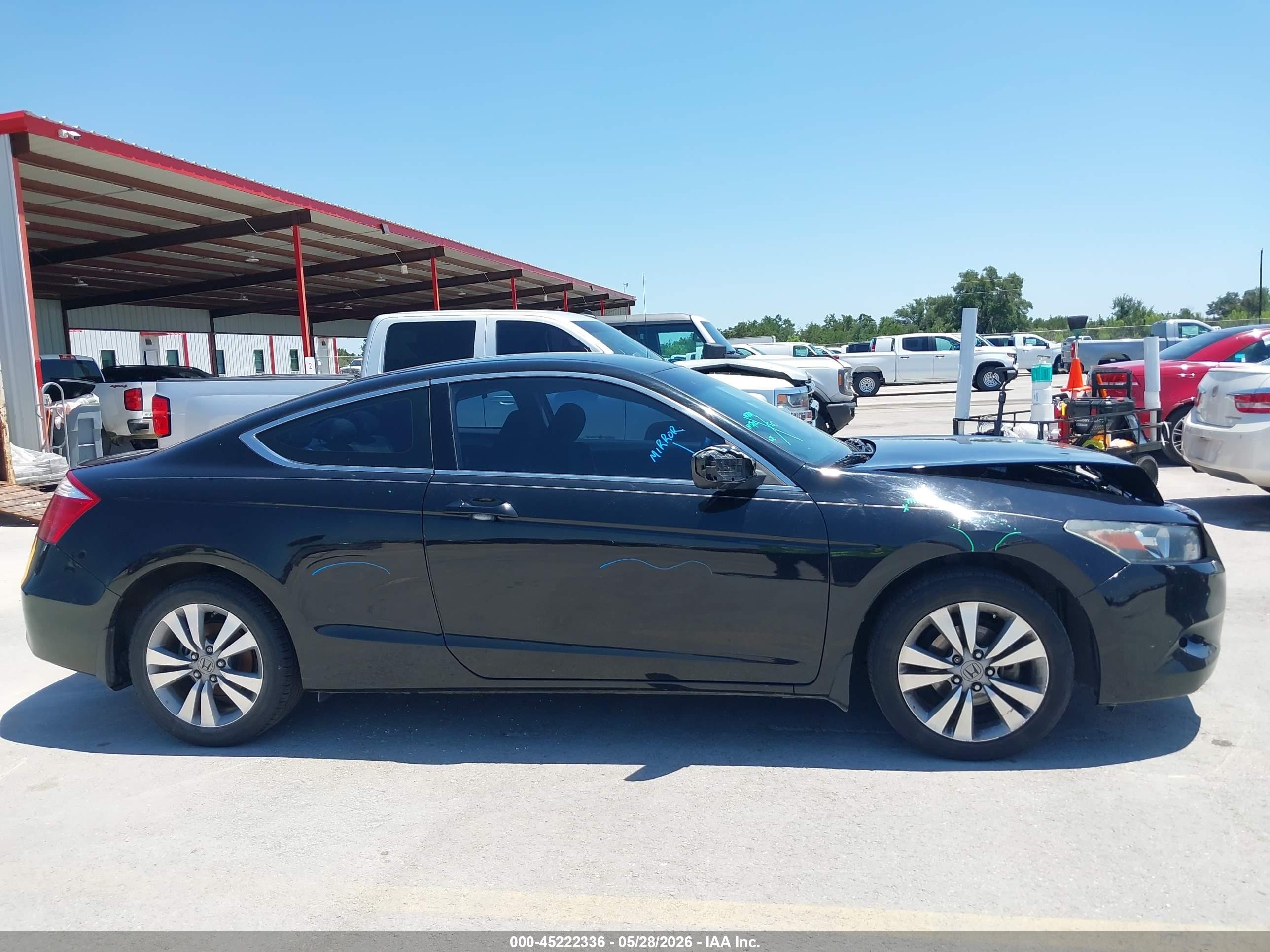 2010 Honda Accord 2.4 Lx-s Black vin: 1HGCS1B34AA002433