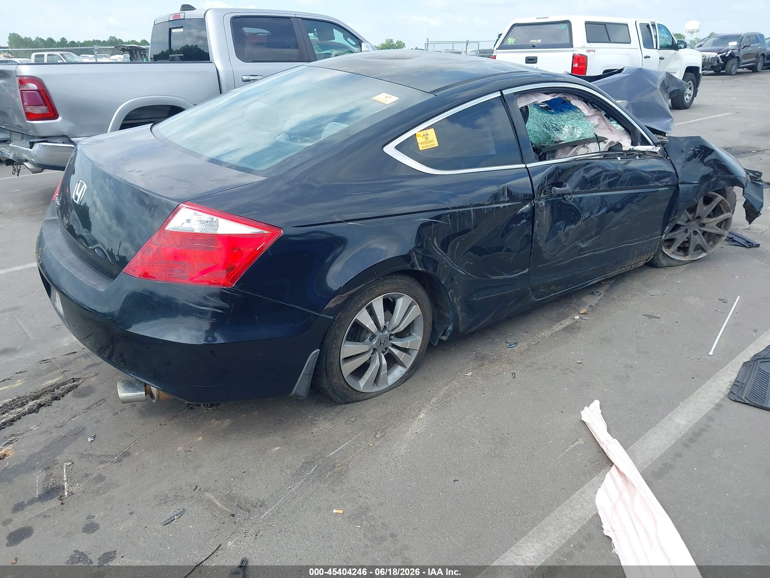 2010 Honda Accord 2.4 Lx-s Black vin: 1HGCS1B34AA004618