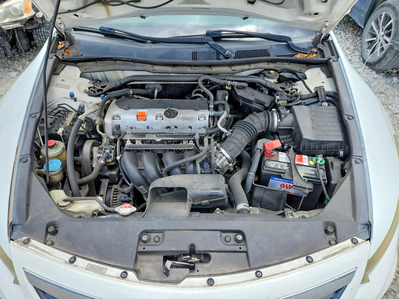 2011 Honda Accord Lx-s White vin: 1HGCS1B34BA006421