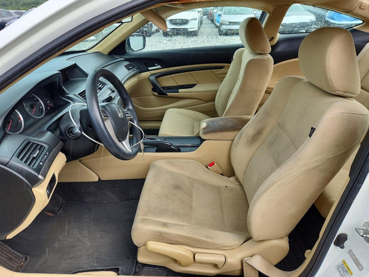 2011 Honda Accord Lx-s White vin: 1HGCS1B34BA006421
