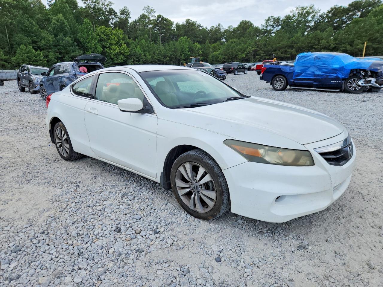 2011 Honda Accord Lx-s White vin: 1HGCS1B34BA006421