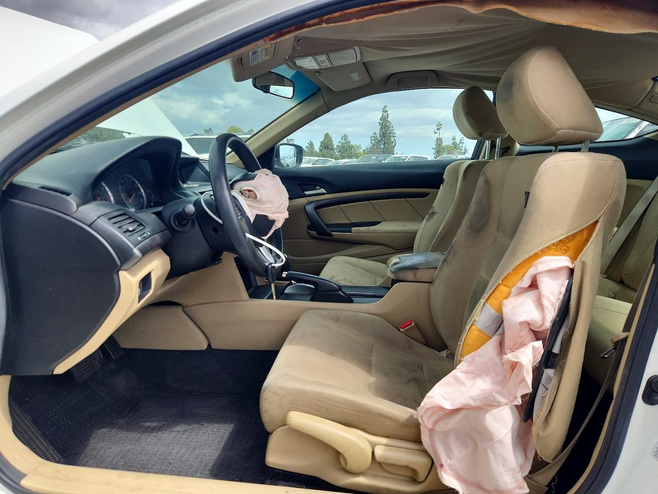 2011 Honda Accord Lx-s White vin: 1HGCS1B34BA016253
