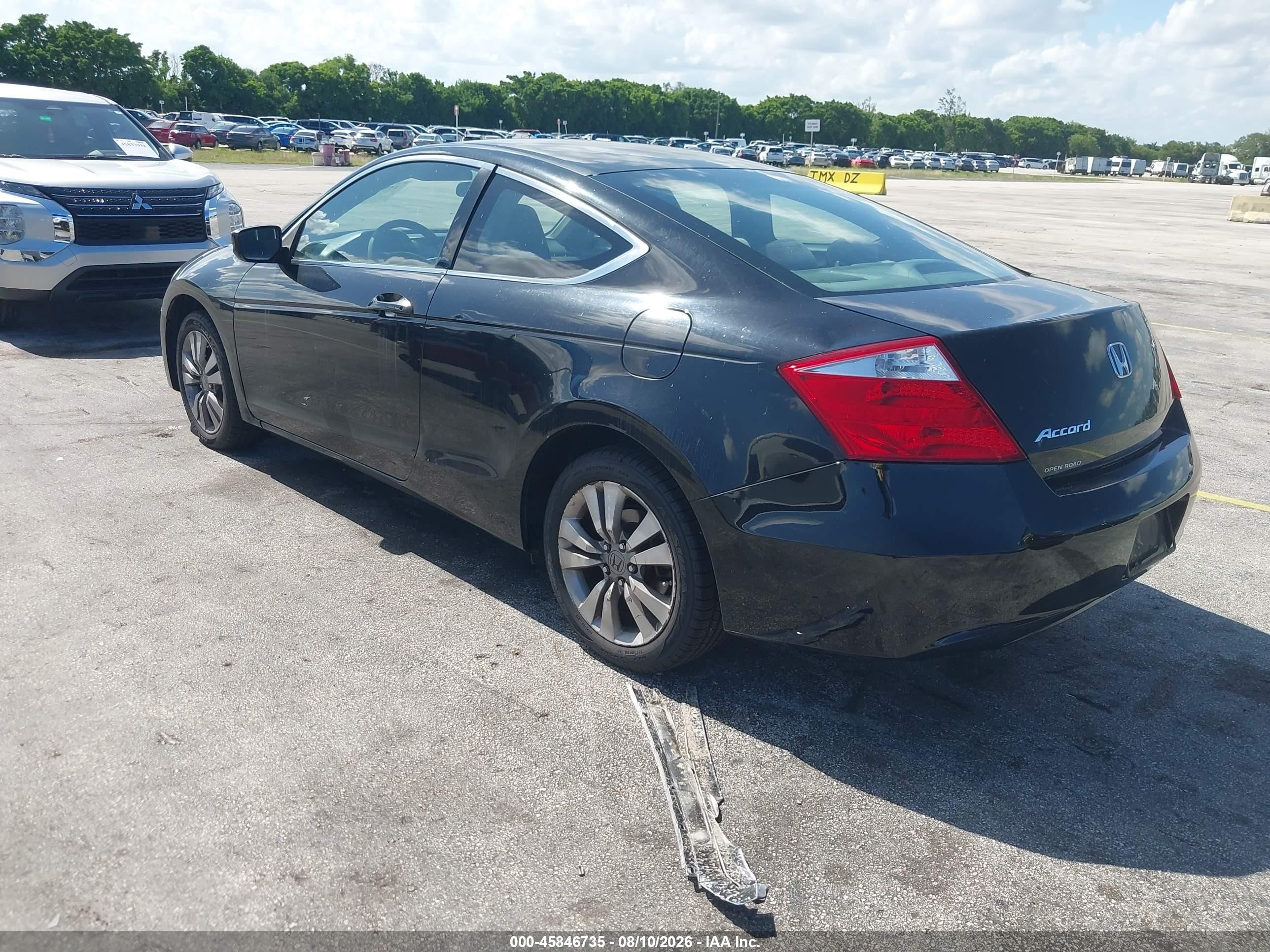 2010 Honda Accord 2.4 Lx-s Black vin: 1HGCS1B35AA014378