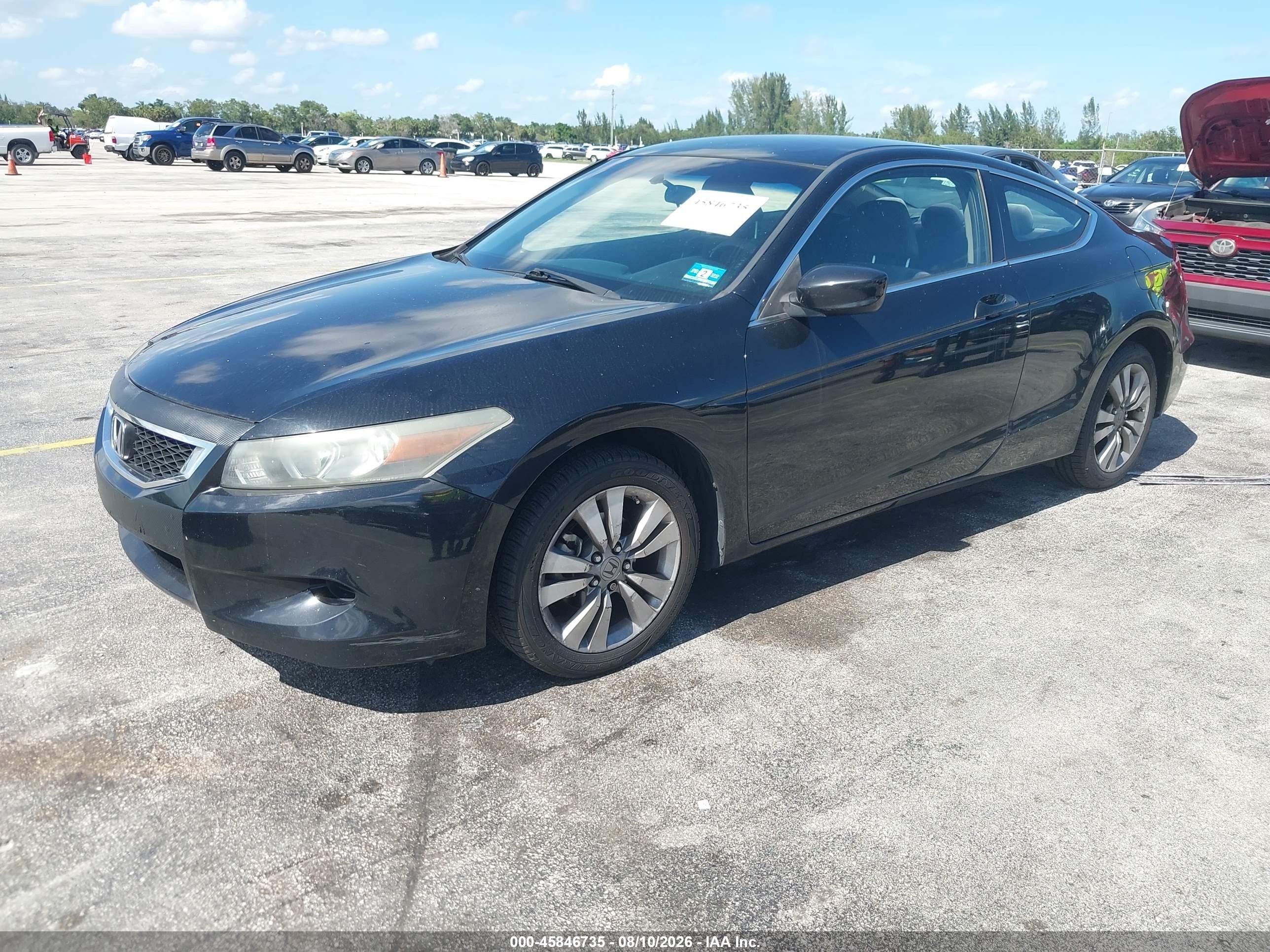 2010 Honda Accord 2.4 Lx-s Black vin: 1HGCS1B35AA014378