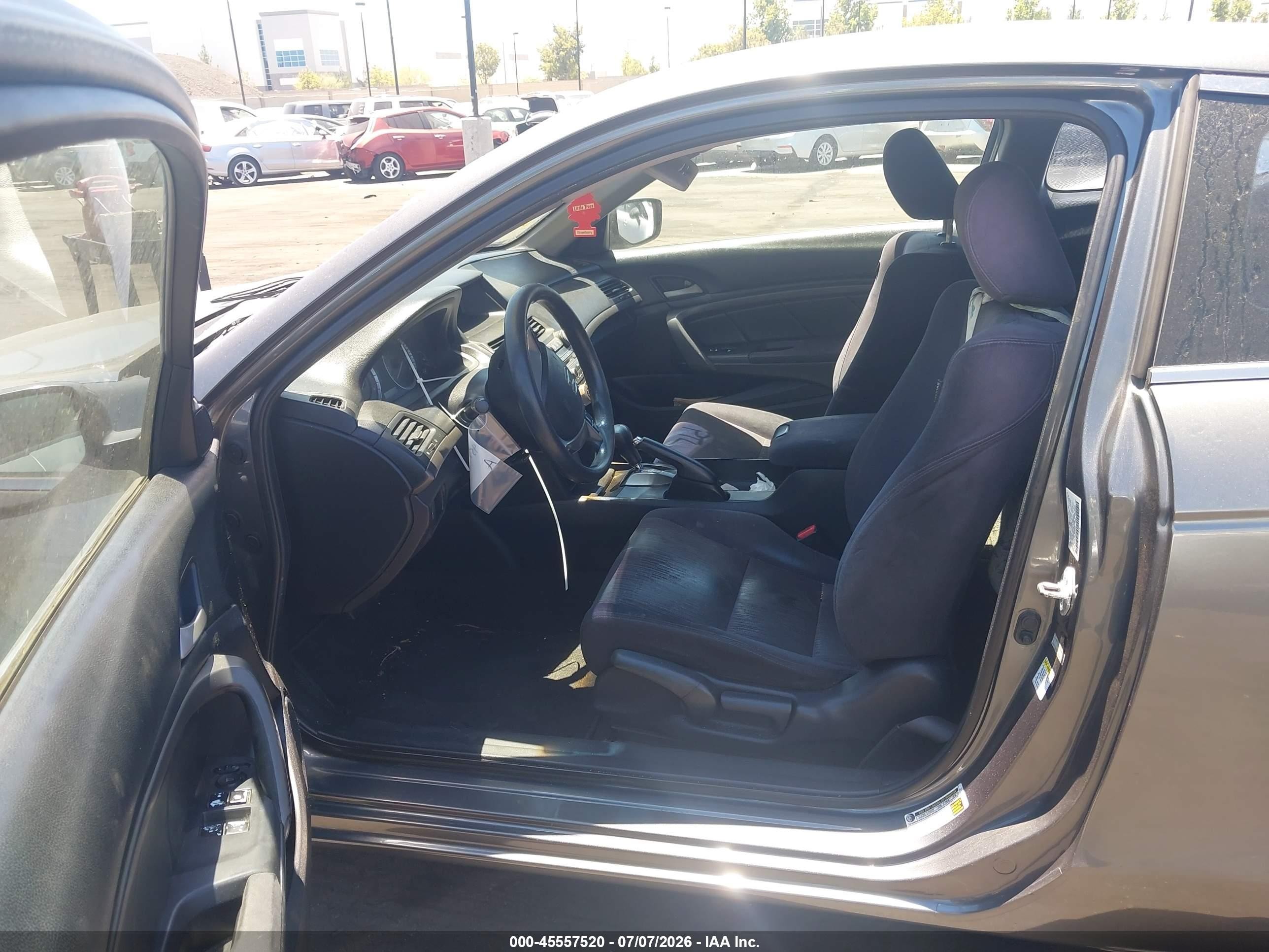 2011 Honda Accord 2.4 Lx-s Gray vin: 1HGCS1B35BA008565