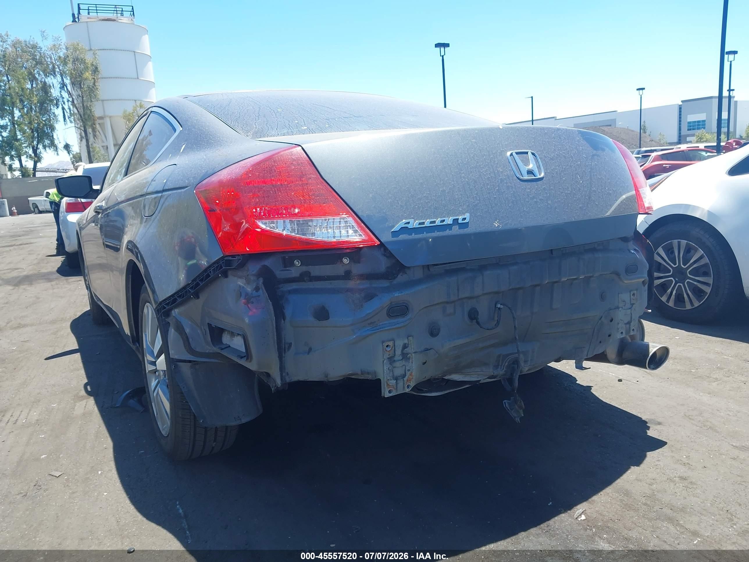 2011 Honda Accord 2.4 Lx-s Gray vin: 1HGCS1B35BA008565