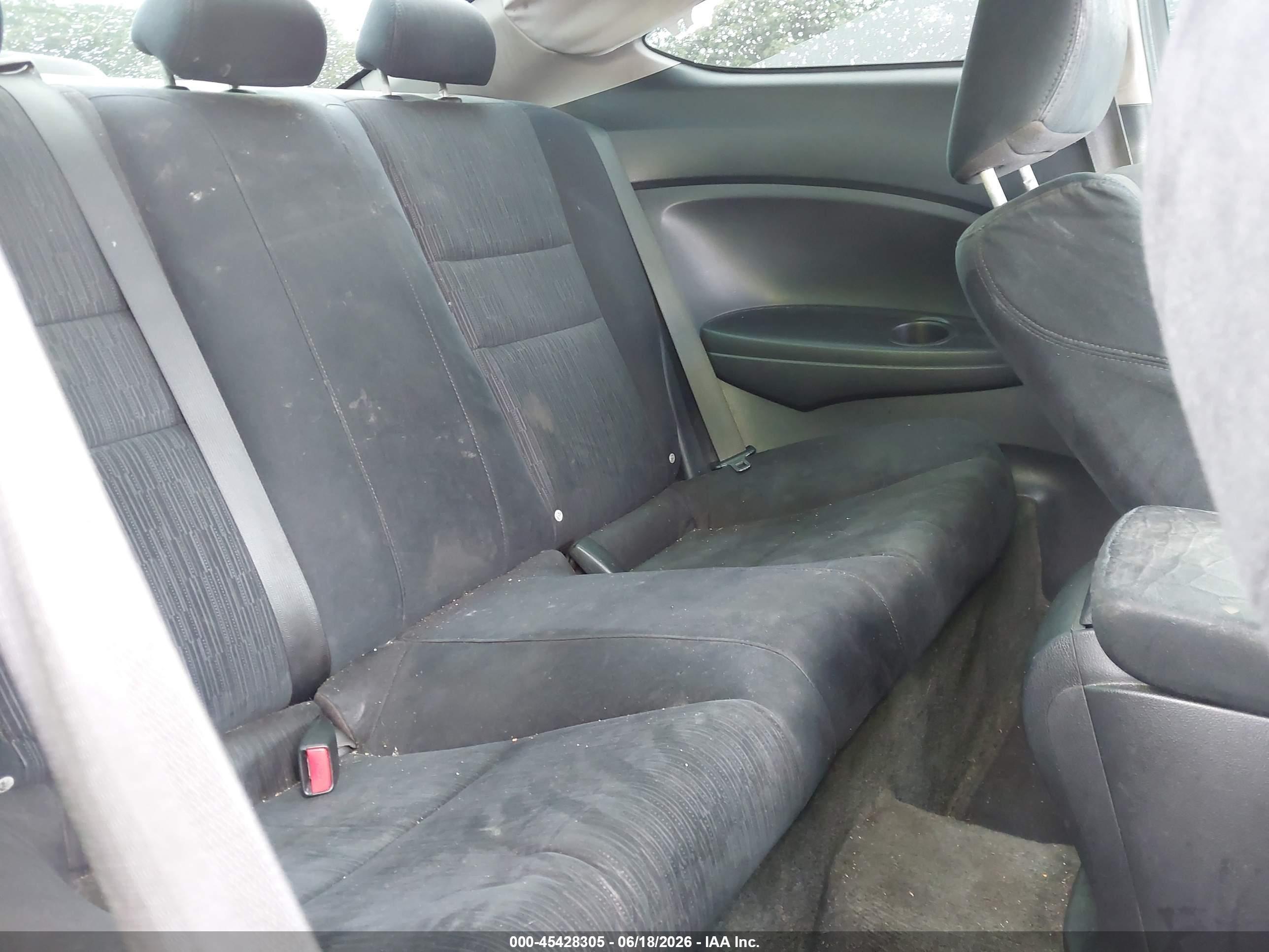 2011 Honda Accord 2.4 Lx-s Black vin: 1HGCS1B35BA011191