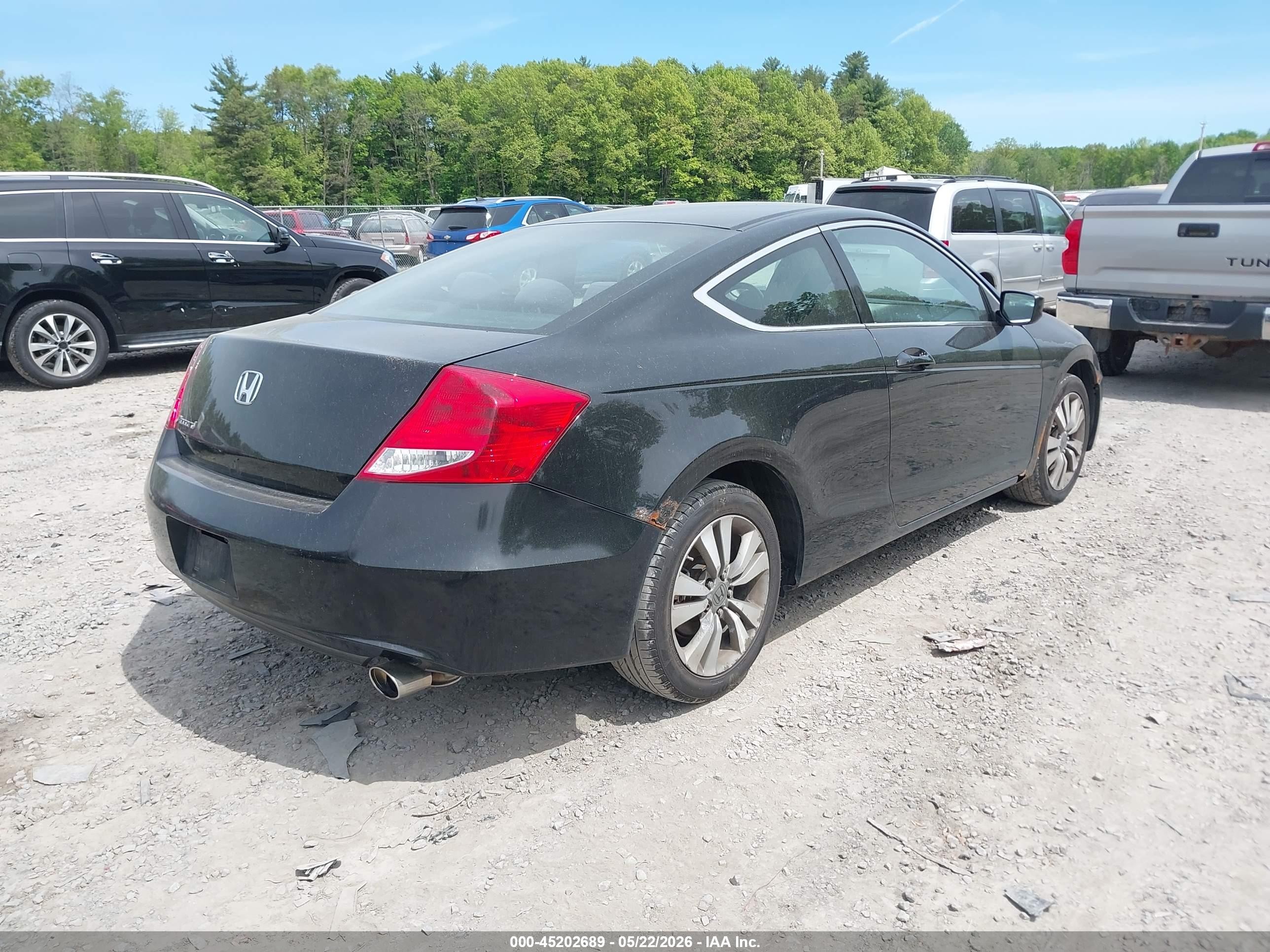 2012 Honda Accord 2.4 Lx-s Black vin: 1HGCS1B35CA002976