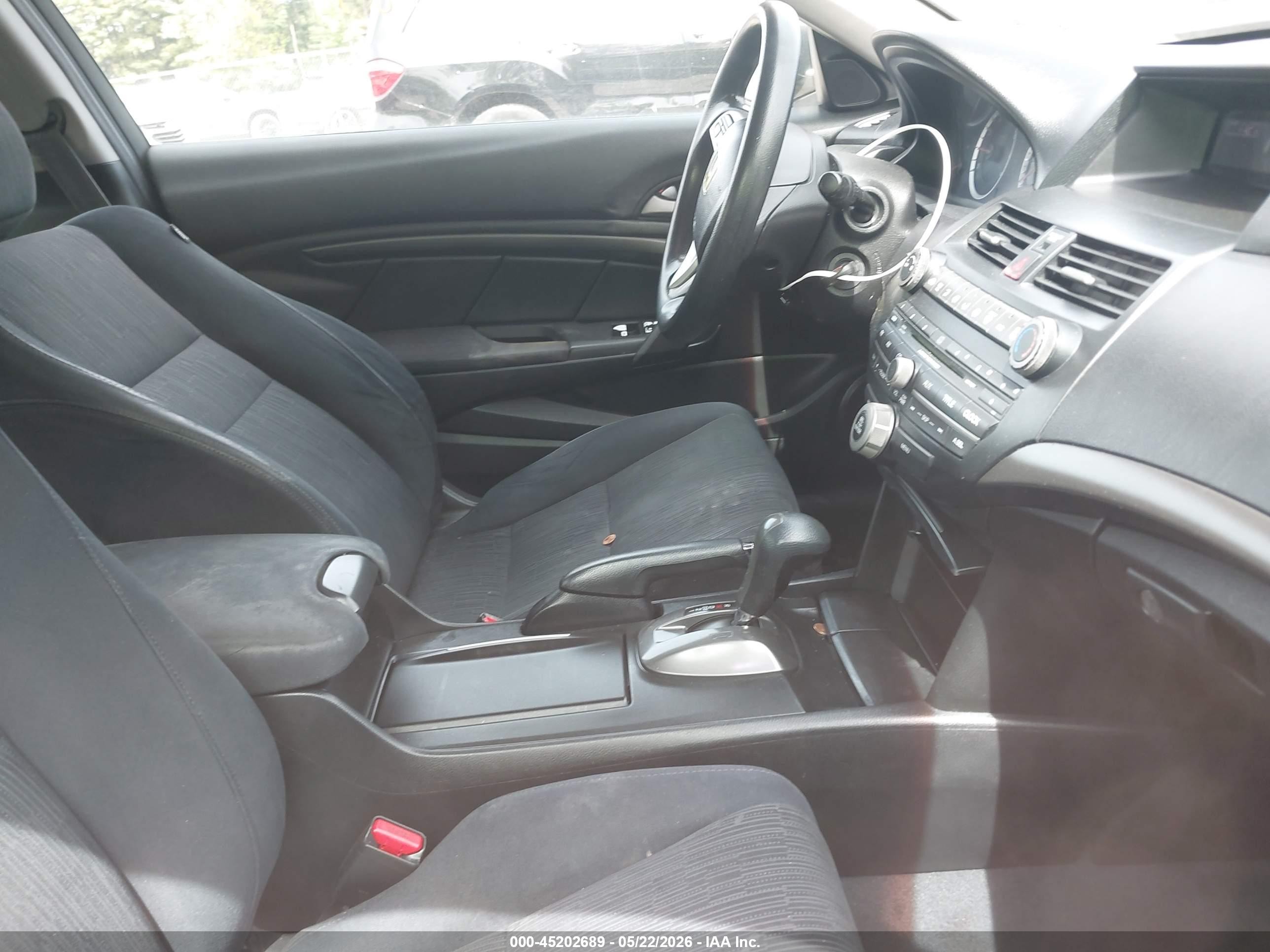 2012 Honda Accord 2.4 Lx-s Black vin: 1HGCS1B35CA002976
