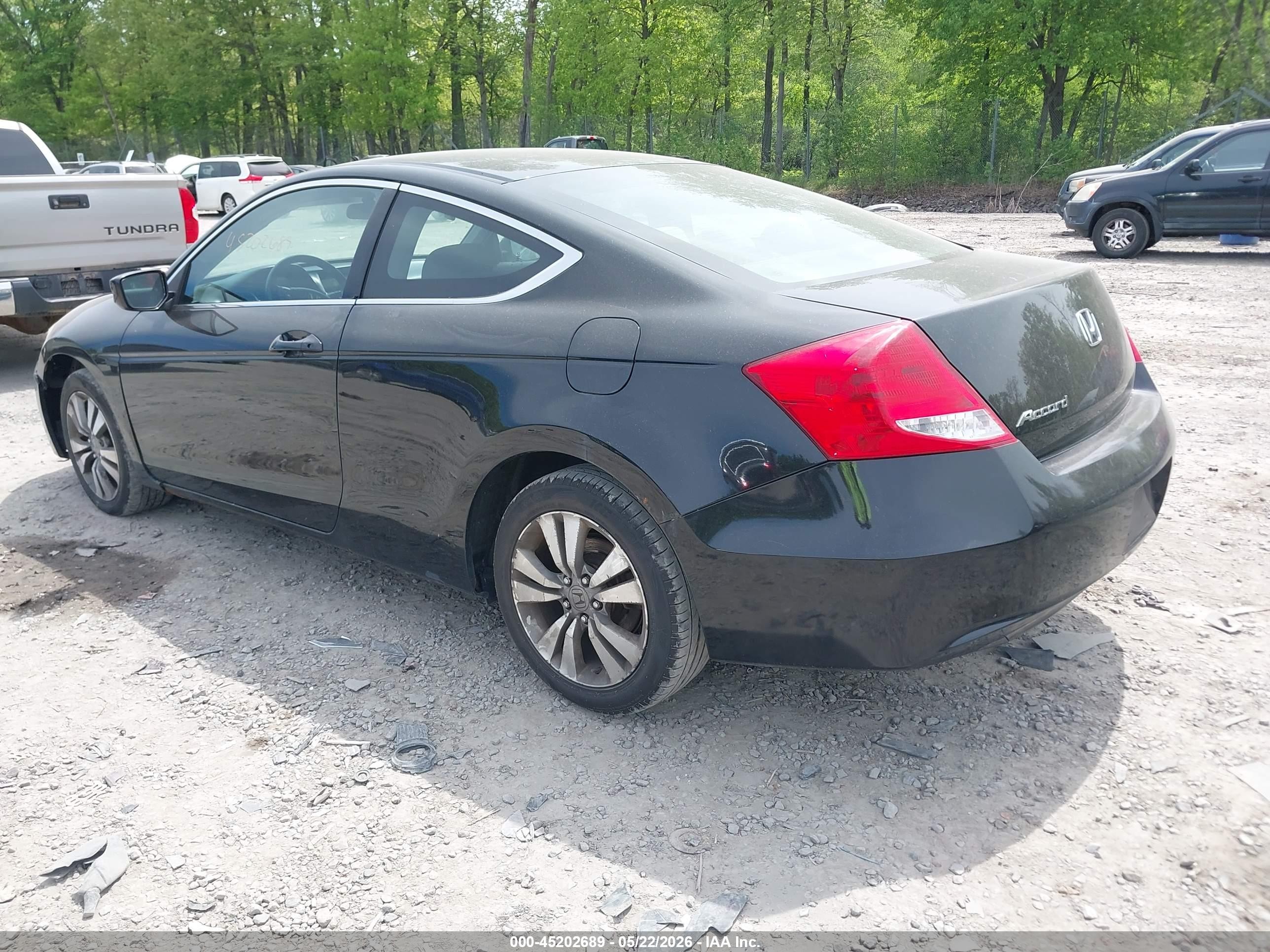 2012 Honda Accord 2.4 Lx-s Black vin: 1HGCS1B35CA002976