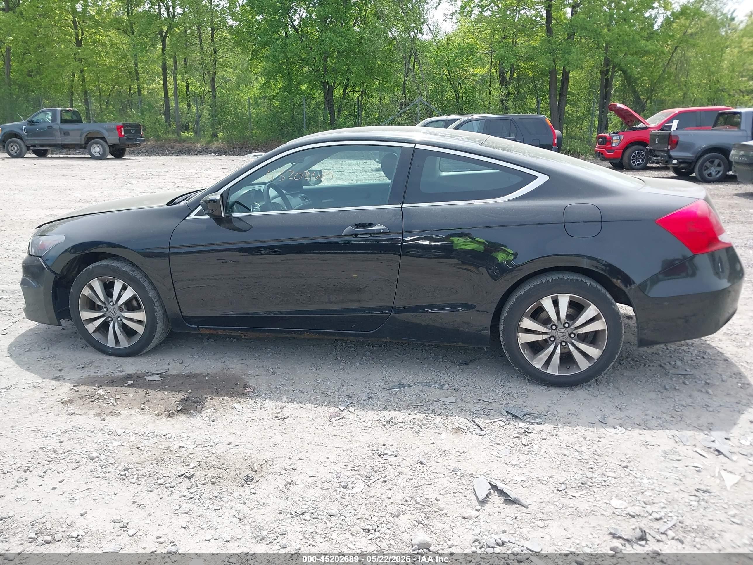 2012 Honda Accord 2.4 Lx-s Black vin: 1HGCS1B35CA002976