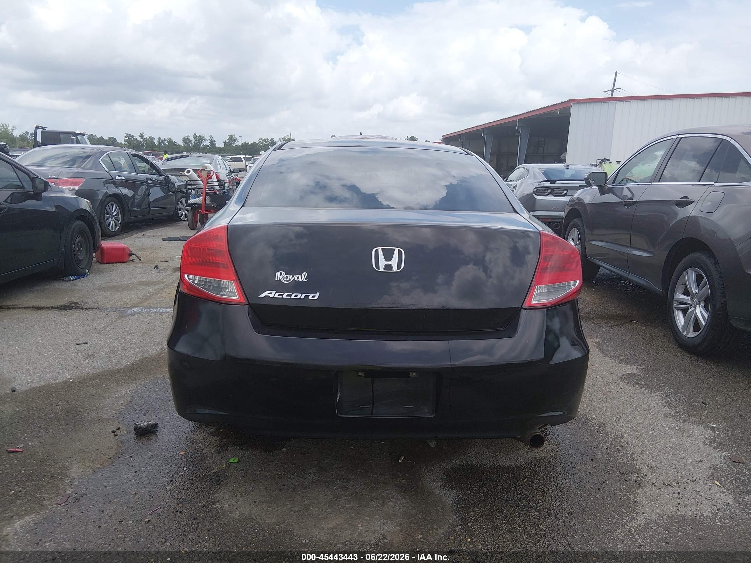 2012 Honda Accord 2.4 Lx-s Black vin: 1HGCS1B35CA017252