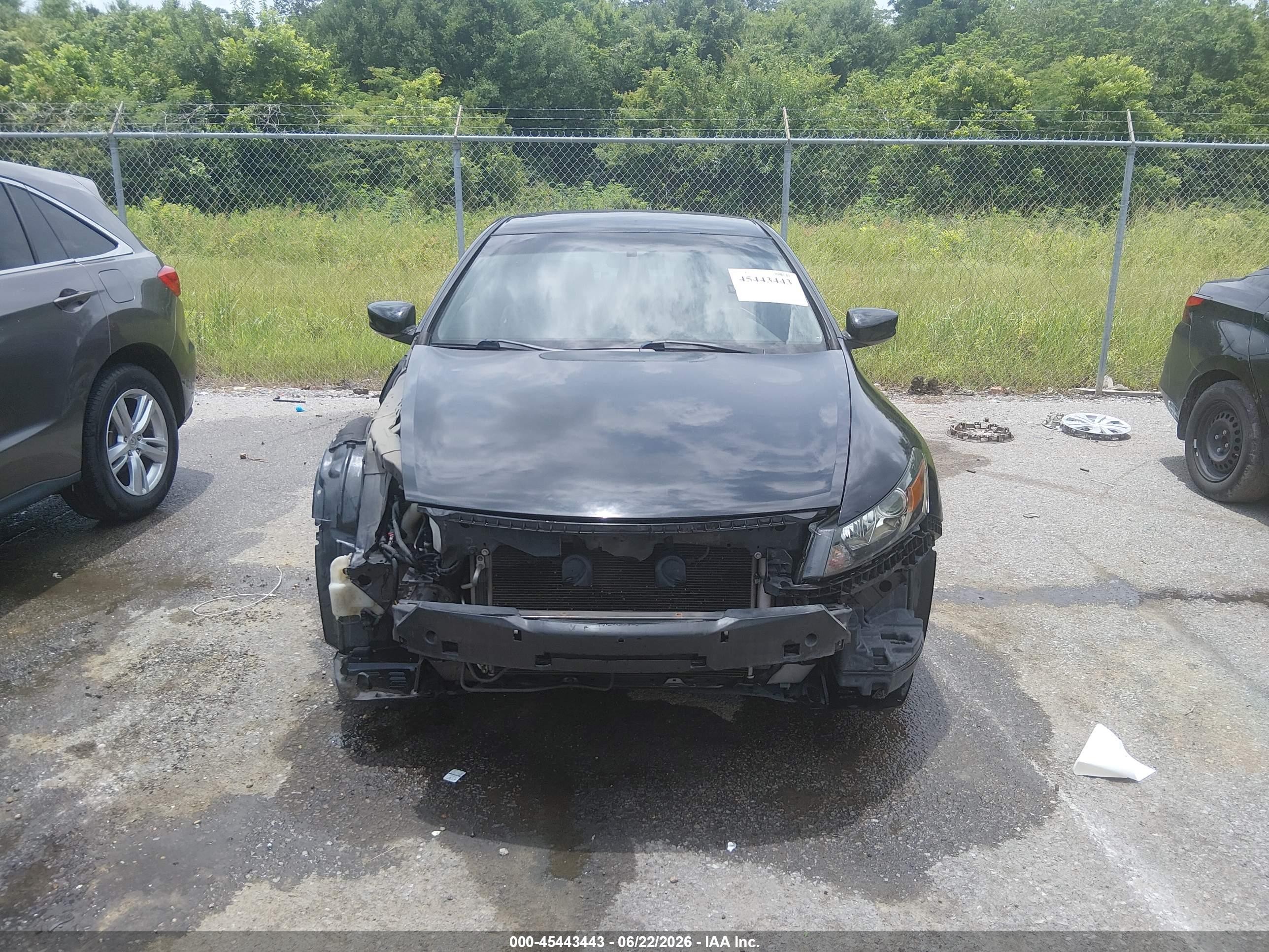 2012 Honda Accord 2.4 Lx-s Black vin: 1HGCS1B35CA017252