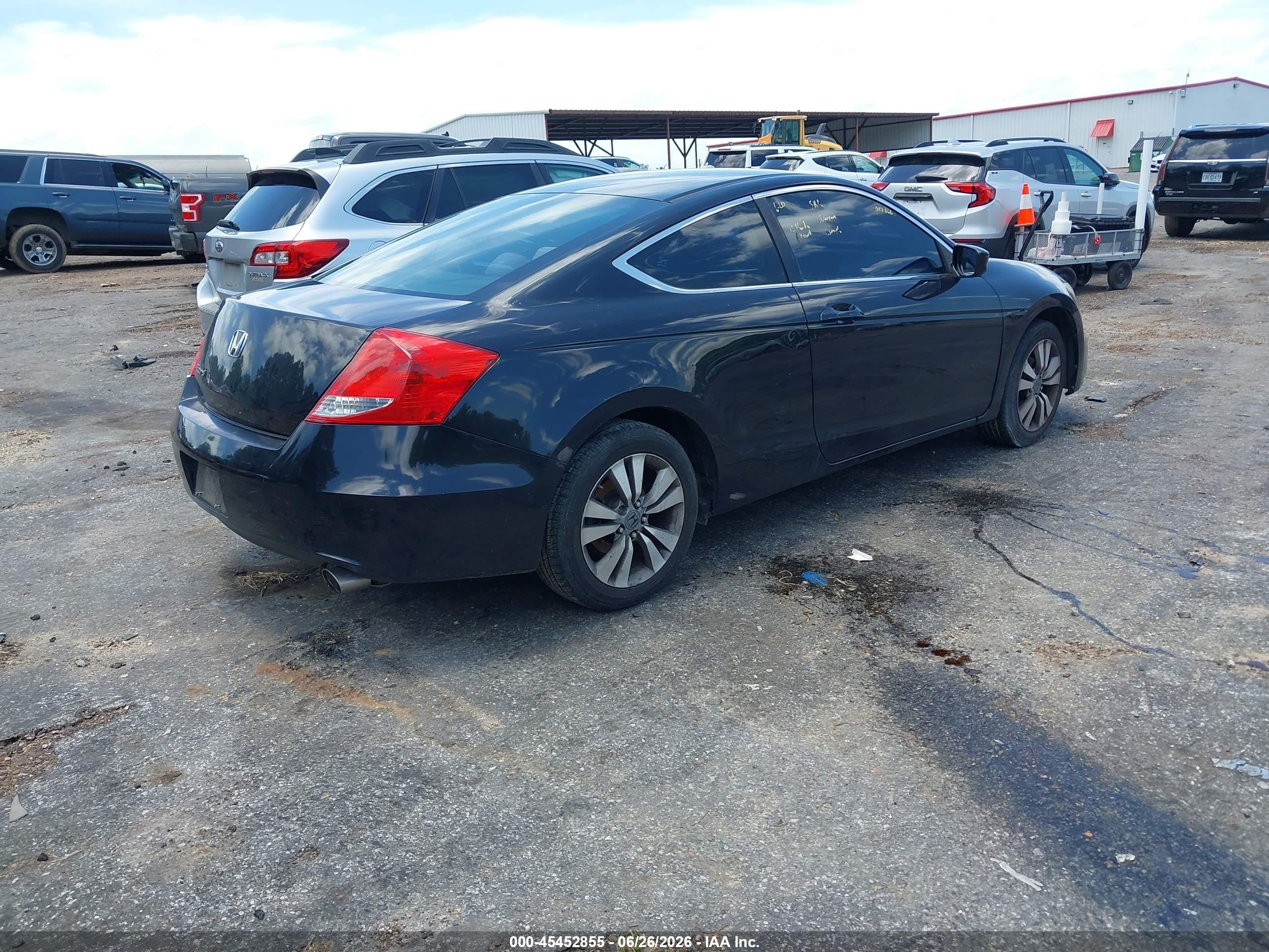 2012 Honda Accord 2.4 Lx-s Black vin: 1HGCS1B35CA017266