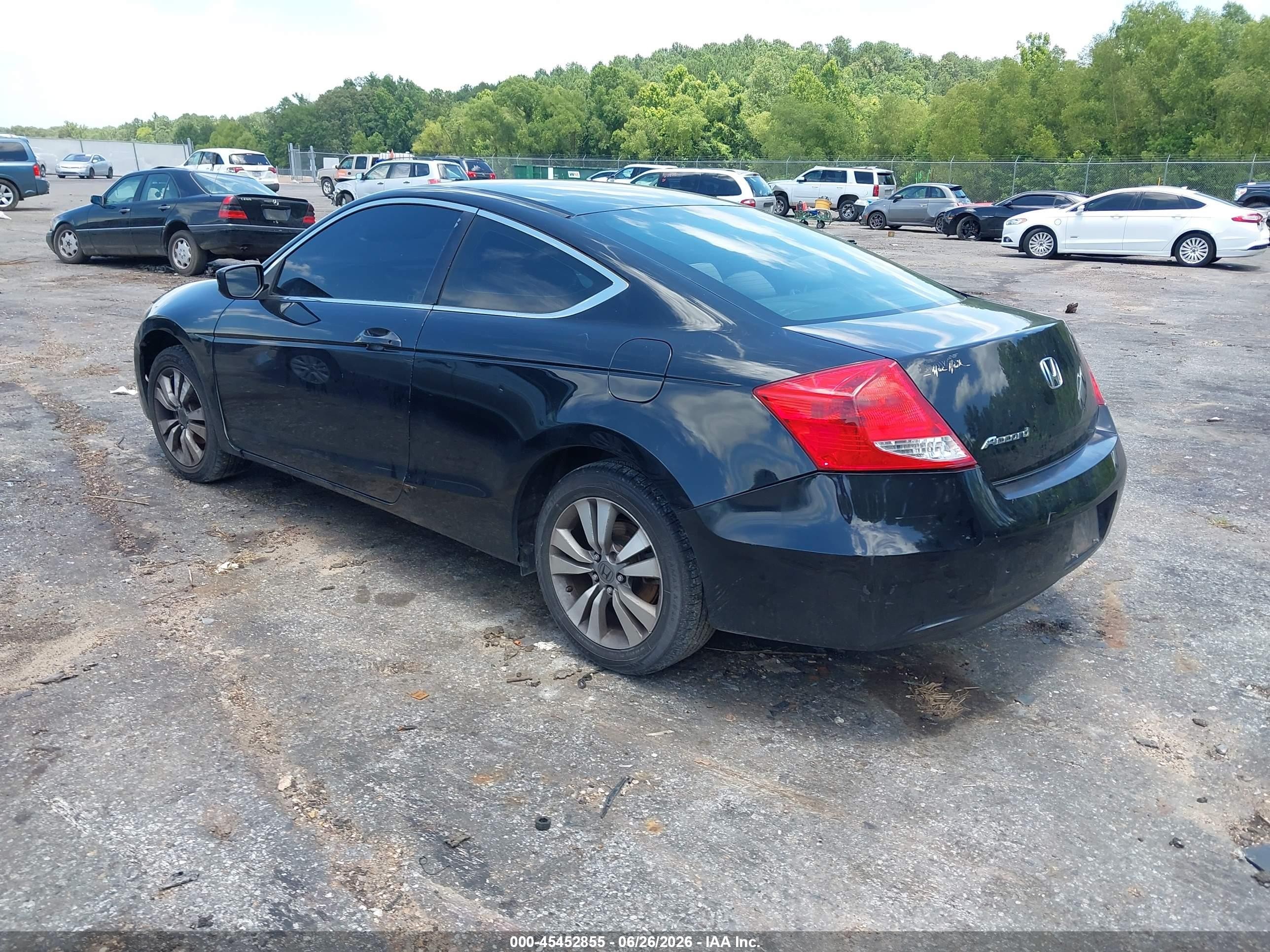 2012 Honda Accord 2.4 Lx-s Black vin: 1HGCS1B35CA017266