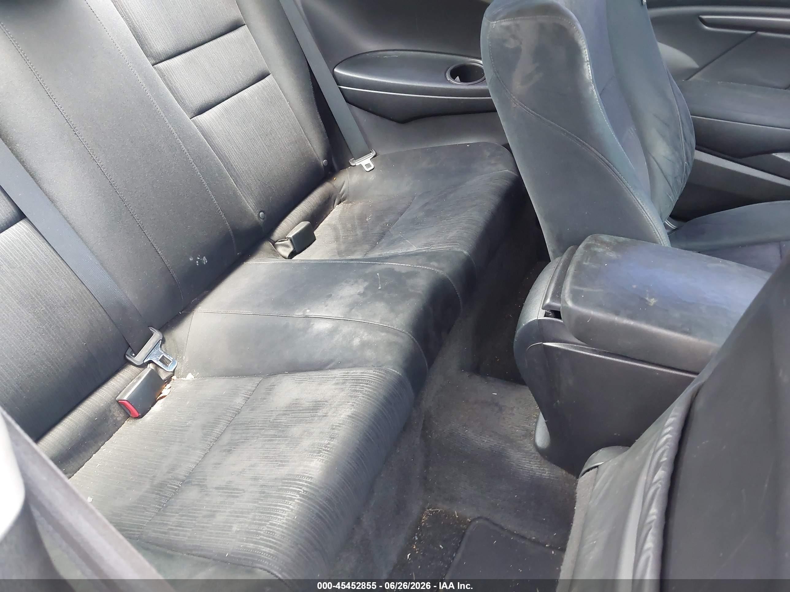 2012 Honda Accord 2.4 Lx-s Black vin: 1HGCS1B35CA017266