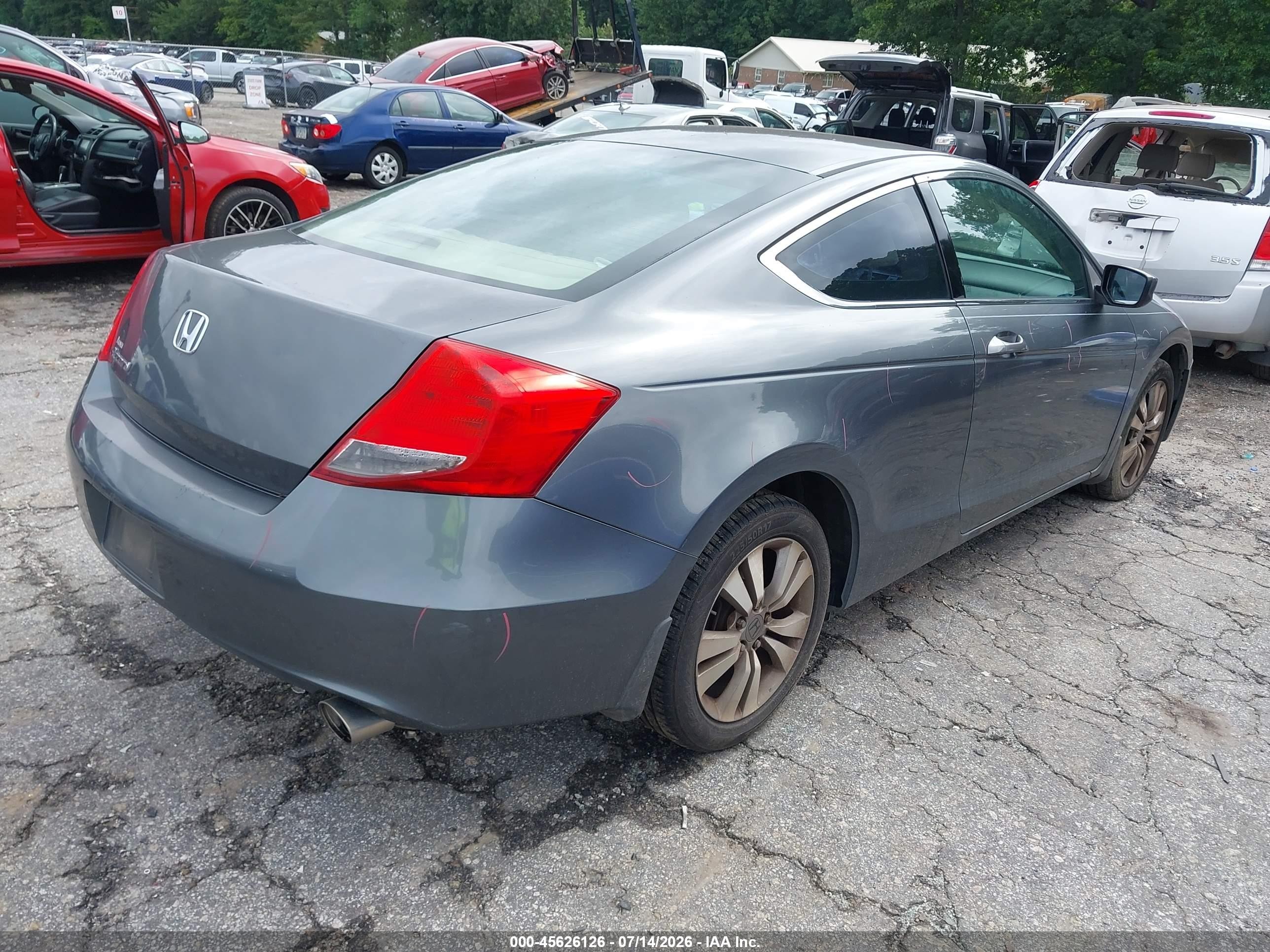 2012 Honda Accord 2.4 Lx-s Серый vin: 1HGCS1B35CA023035