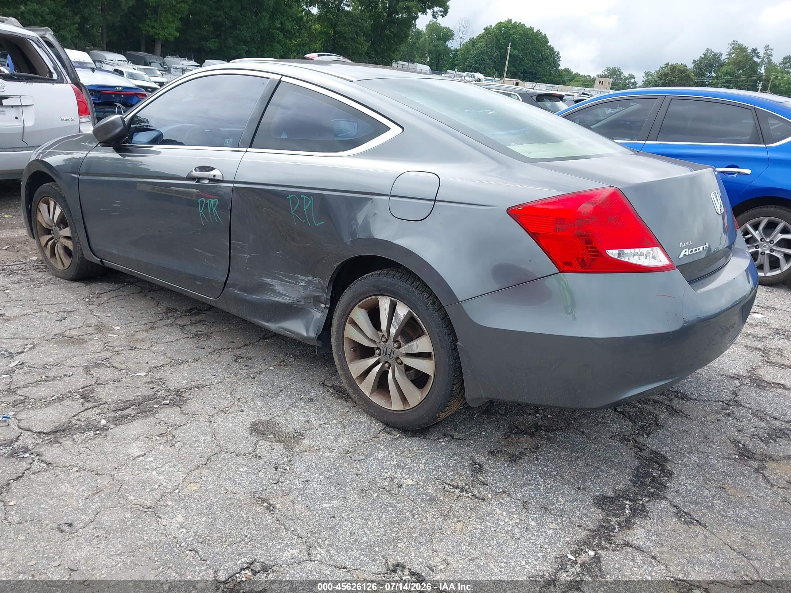 2012 Honda Accord 2.4 Lx-s Серый vin: 1HGCS1B35CA023035