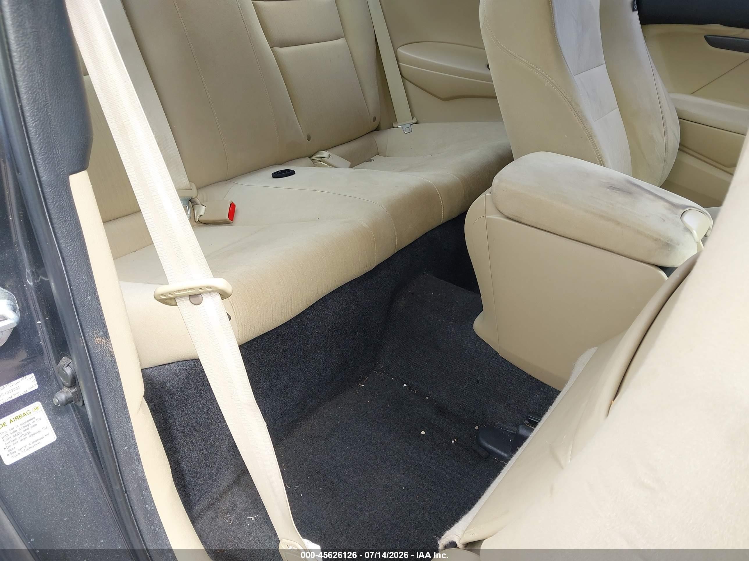 2012 Honda Accord 2.4 Lx-s Серый vin: 1HGCS1B35CA023035