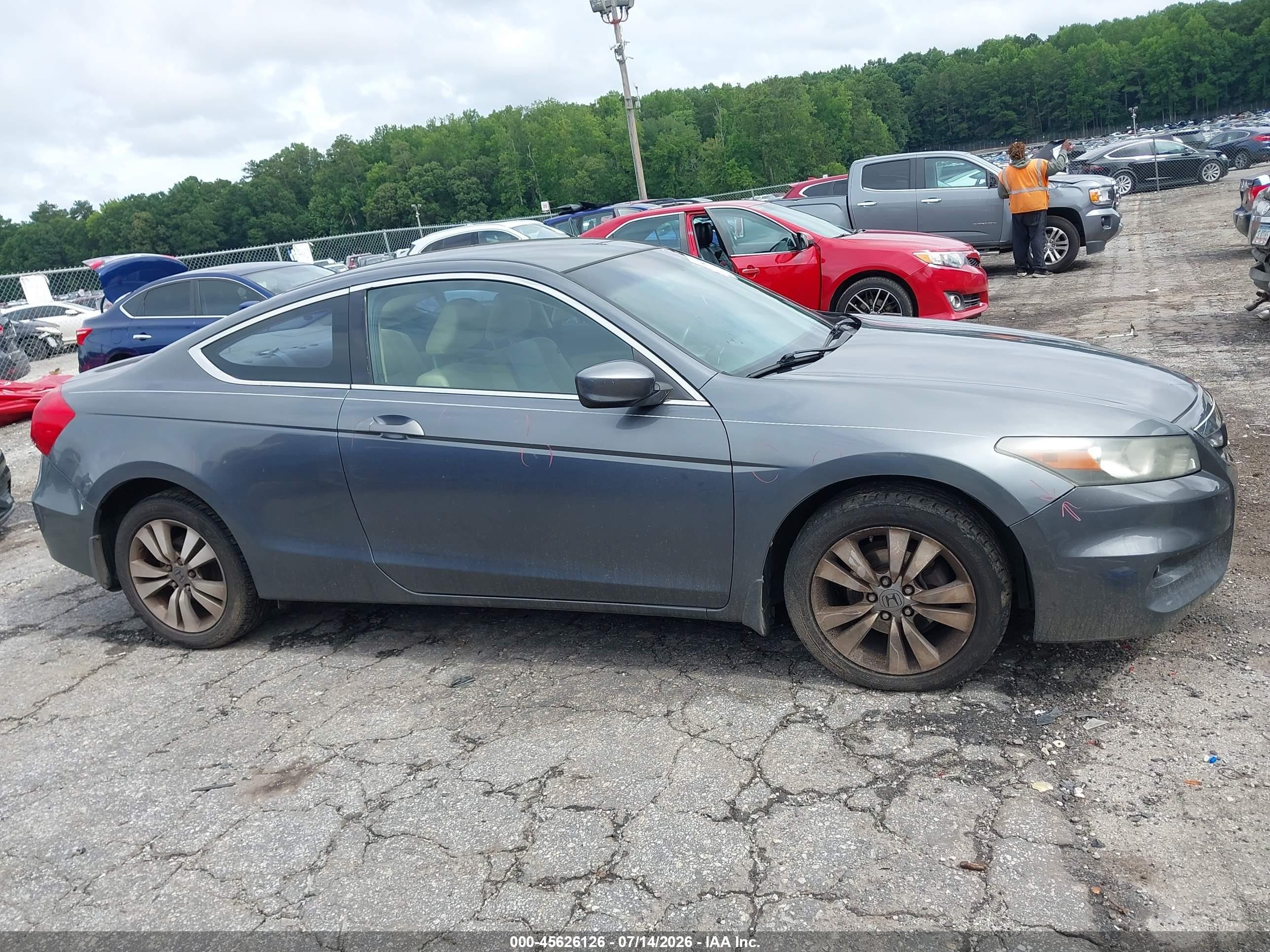2012 Honda Accord 2.4 Lx-s Серый vin: 1HGCS1B35CA023035